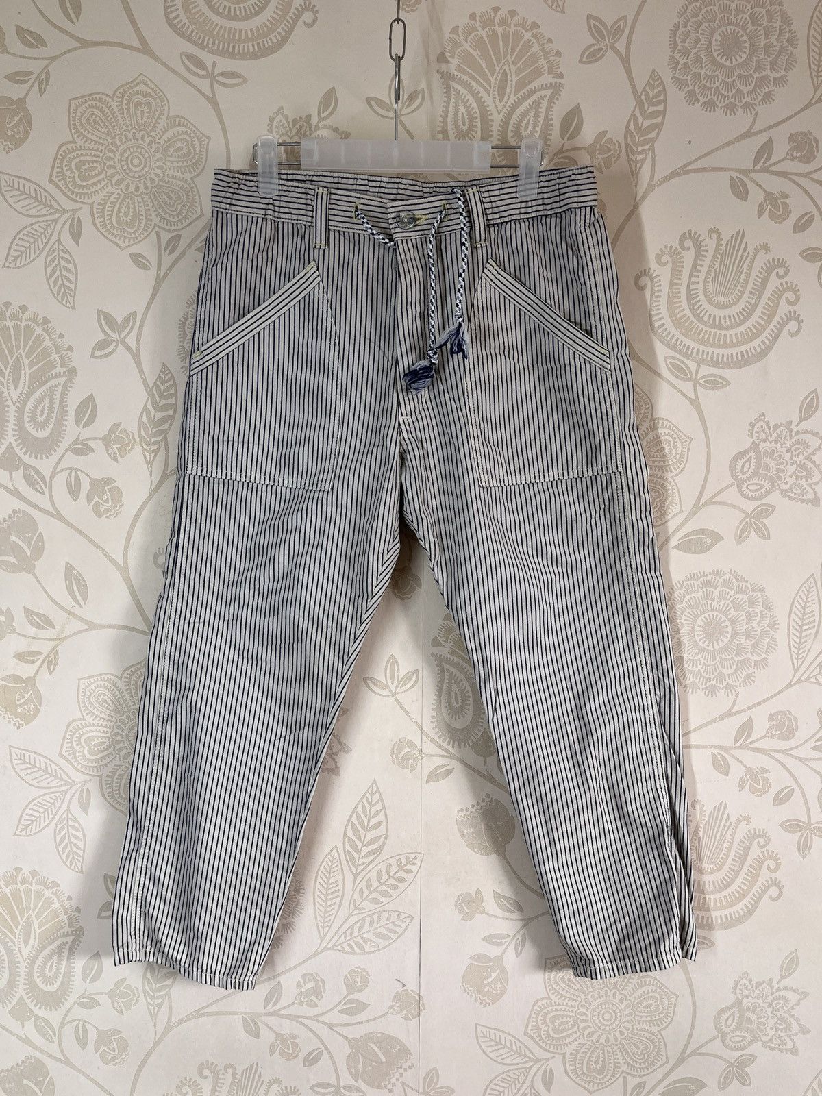 Lee × Vintage Vintage 80s Lee Hickory Casual Pants Size US 30 / EU 46 - 1 Thumbnail