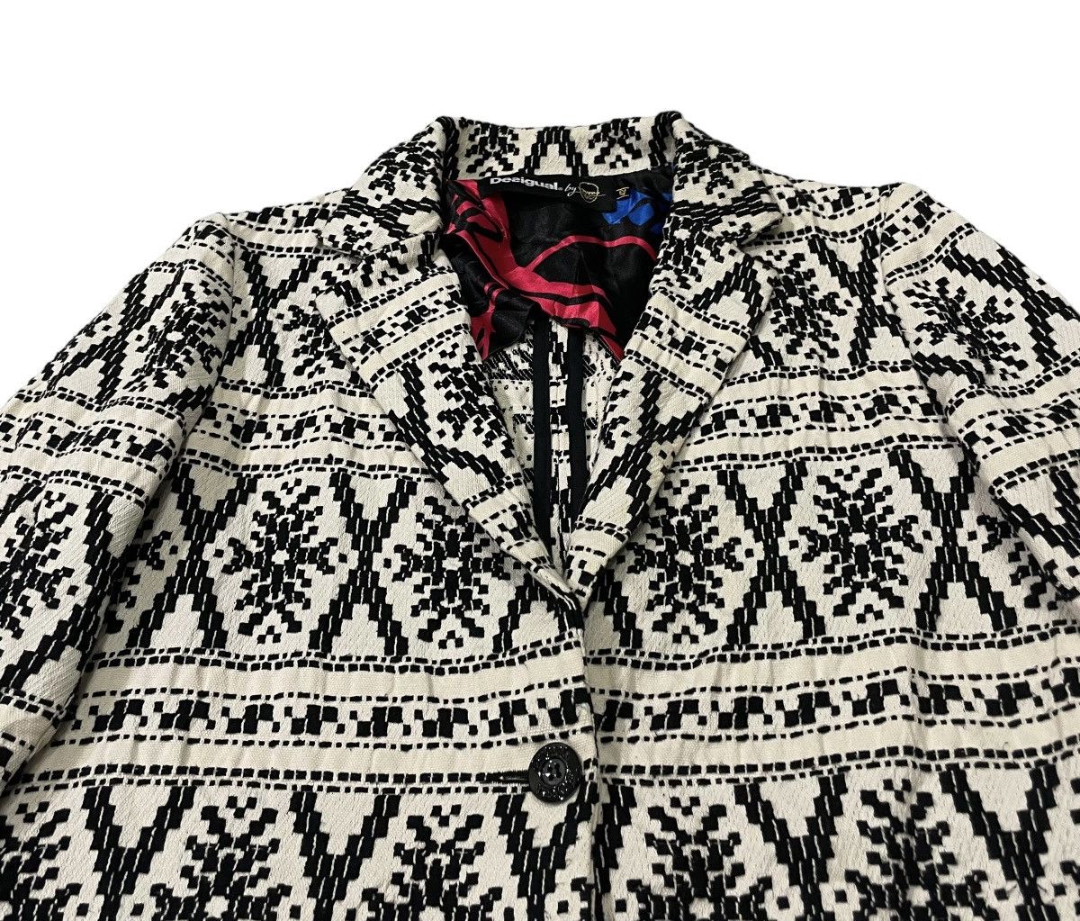 Desigual Desigual Native Design Buttons Long Jacket Size M / US 6-8 / IT 42-44 - 6 Thumbnail