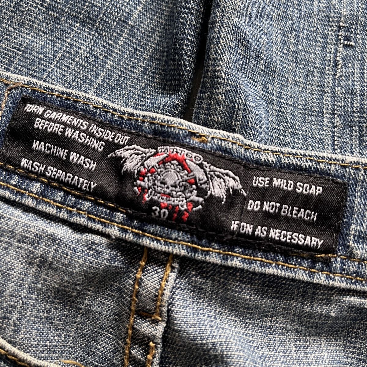 Vintage Vintage Biker Denim Tattoo Emroidery Patches Size US 30 / EU 46 - 15 Thumbnail