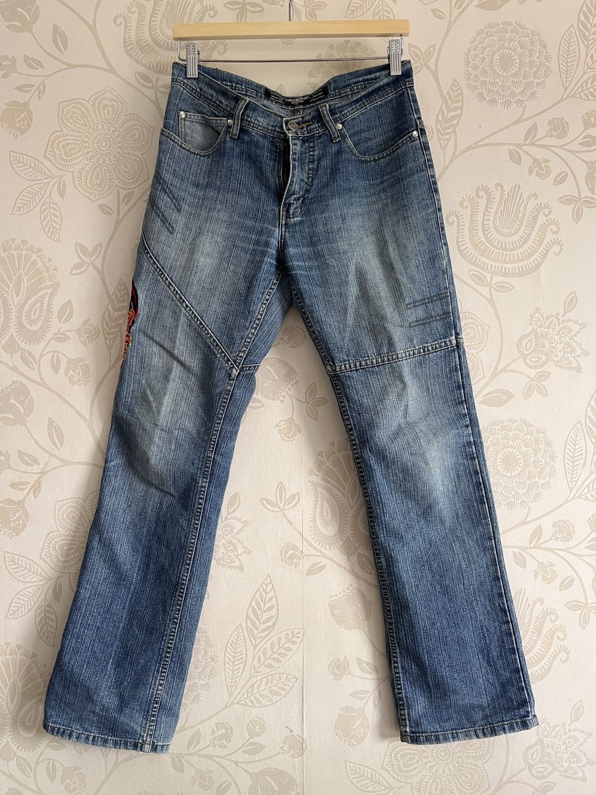 Vintage Vintage Biker Denim Tattoo Emroidery Patches Size US 30 / EU 46 - 23 Thumbnail