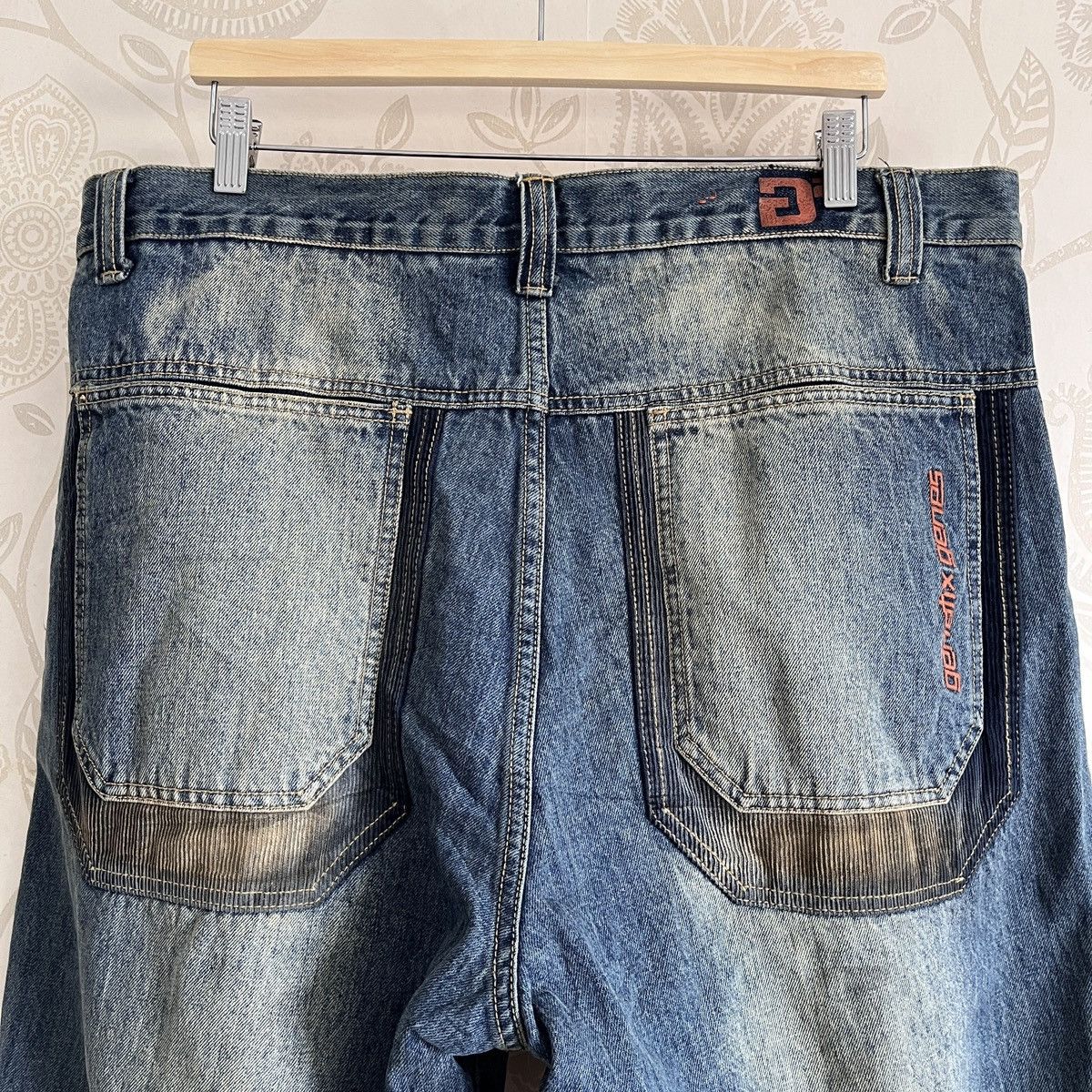 Genetic Denim × Vintage Hysteric Genetix Denim G2 Genee Baggy Streetwear Size US 40 / EU 56 - 18 Thumbnail