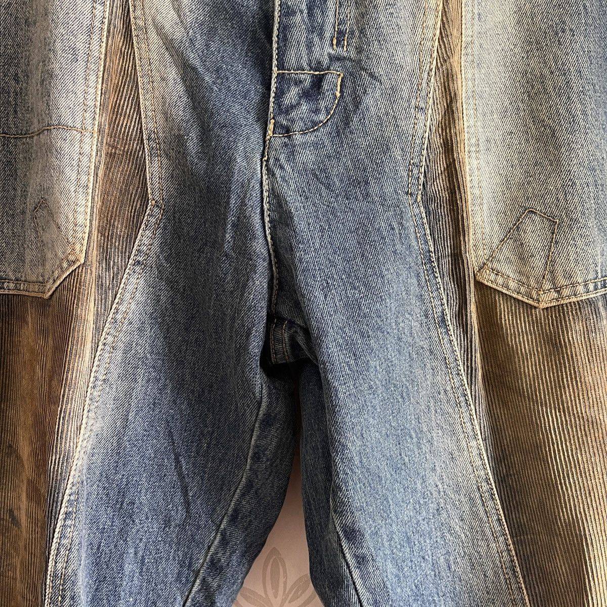 Genetic Denim × Vintage Hysteric Genetix Denim G2 Genee Baggy Streetwear Size US 40 / EU 56 - 12 Thumbnail