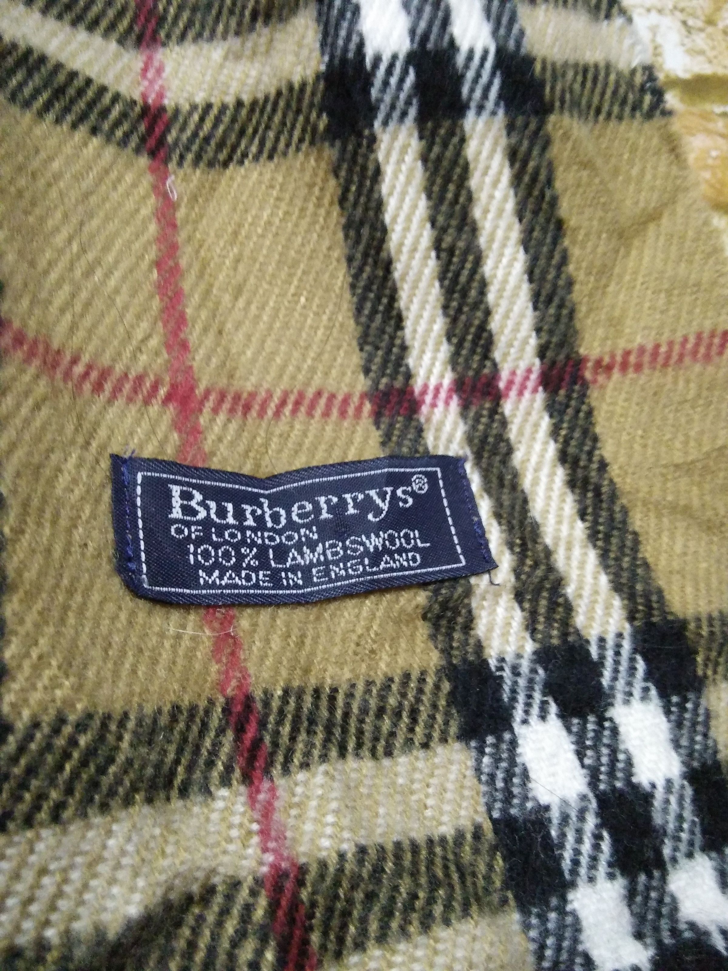 Burberry BURBERRY NOVA CHECK LAMBSWOOL (A649) Size ONE SIZE - 2 Thumbnail