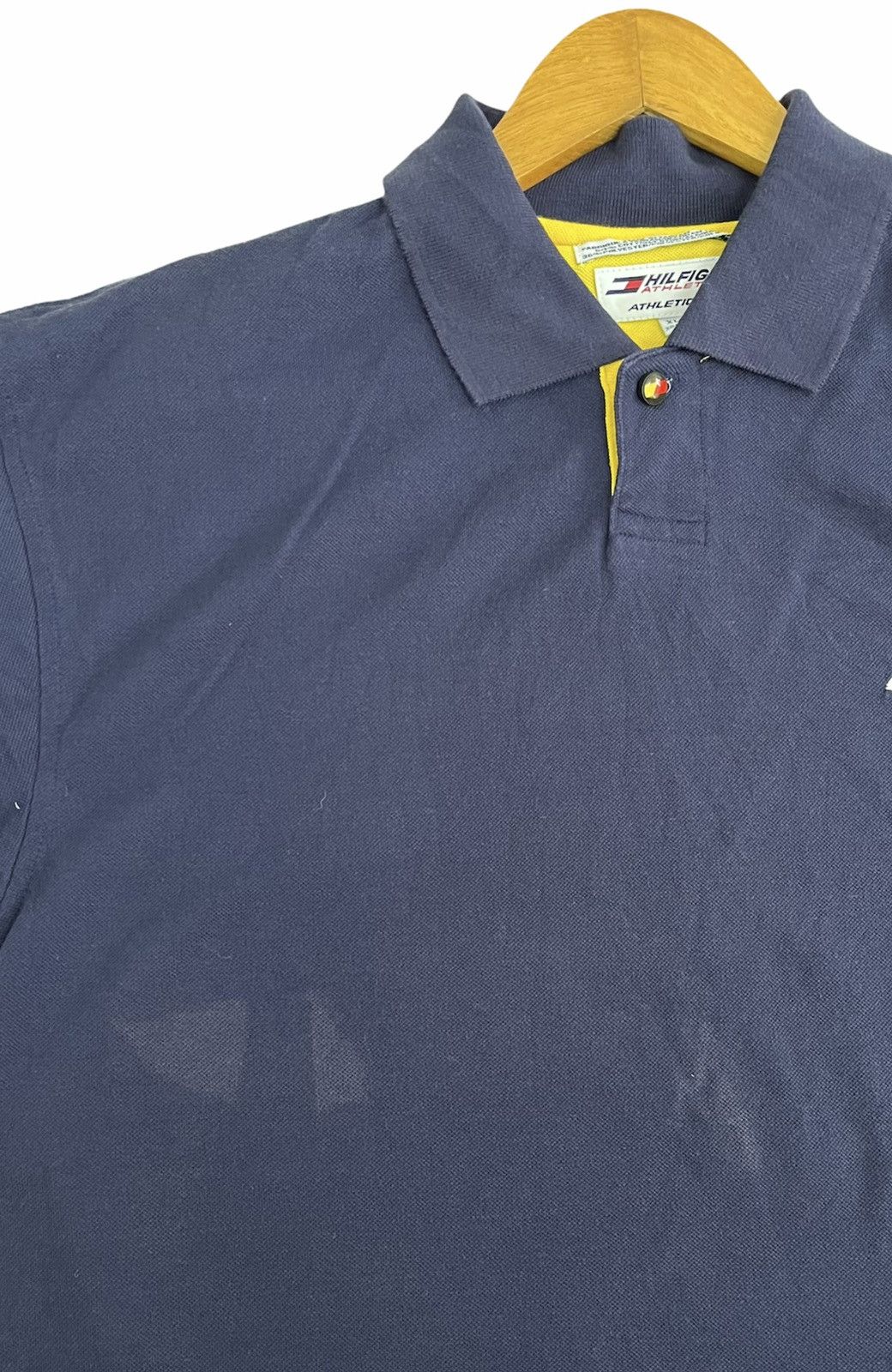 Tommy Hilfiger × Vintage Vintage Tommy Hilfiger Athletics Polos Size US XL / EU 56 / 4 - 8 Thumbnail