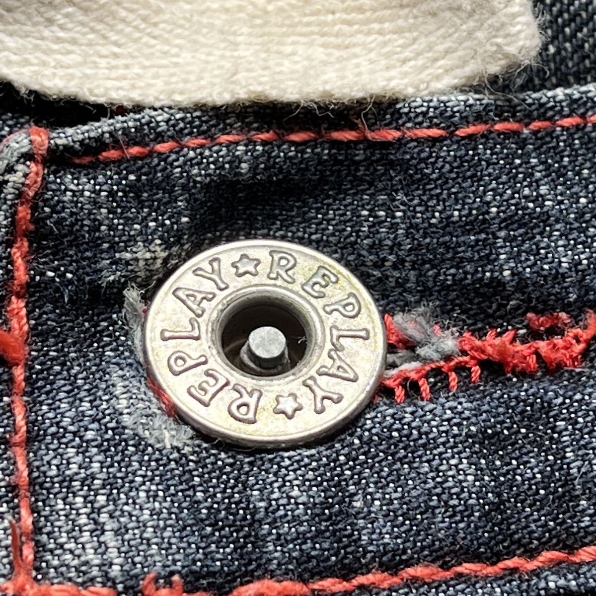 Replay × Vintage Flared Boot Cut Replay Denim Jeans Vintage Size US 28 / EU 44 - 6 Thumbnail