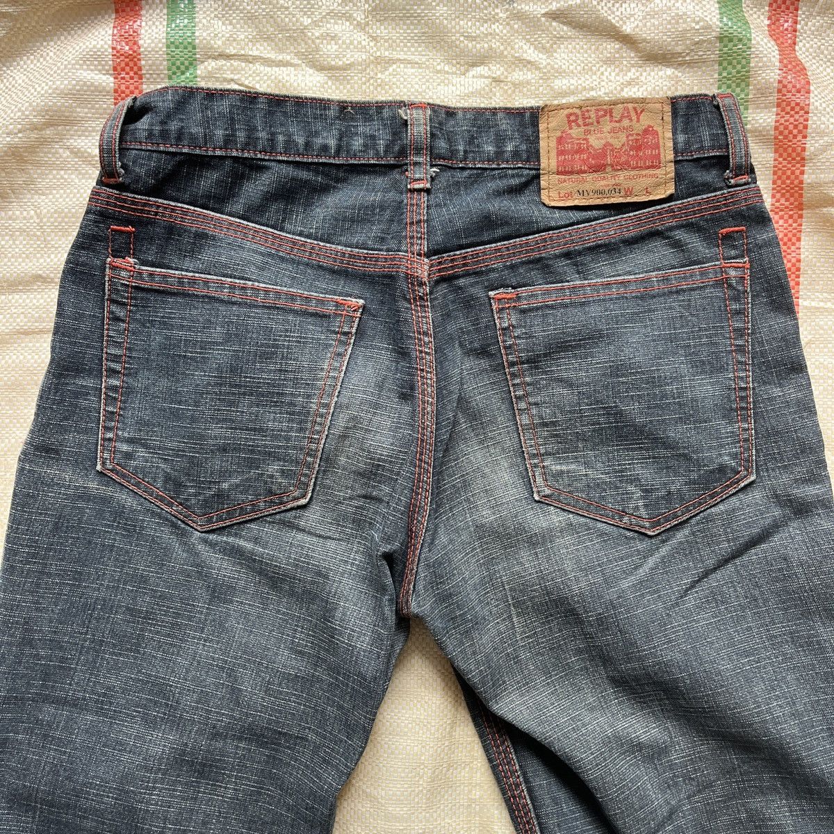 Replay × Vintage Flared Boot Cut Replay Denim Jeans Vintage Size US 28 / EU 44 - 16 Thumbnail
