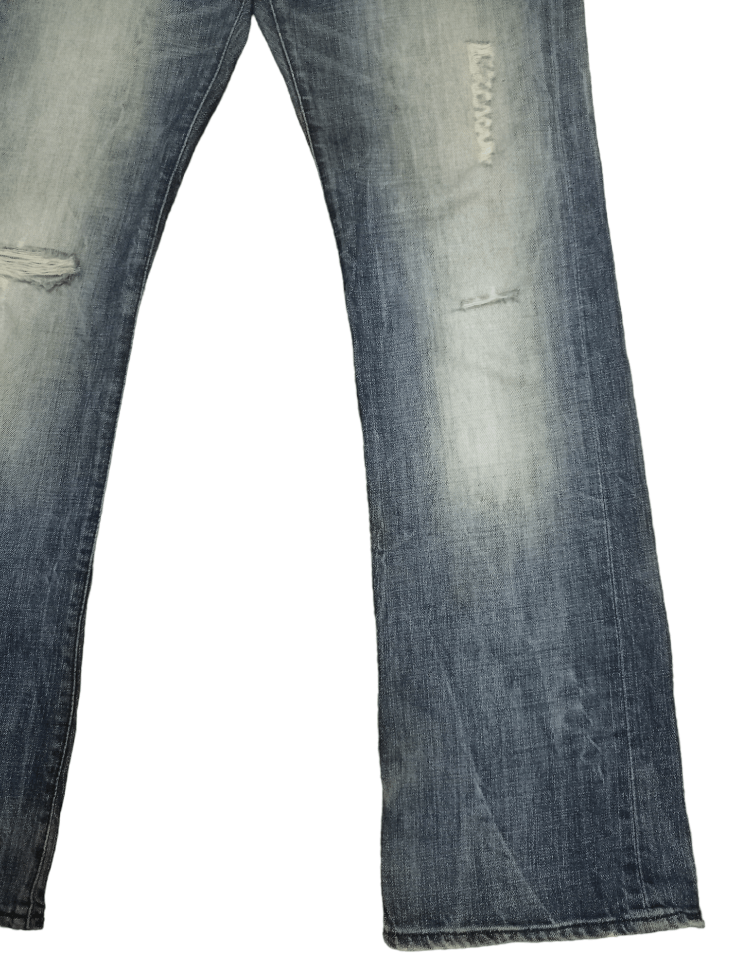 Energie Vintage Energie Button Fly Distressed Flare Jeans 30x32 Size US 30 / EU 46 - 10 Thumbnail
