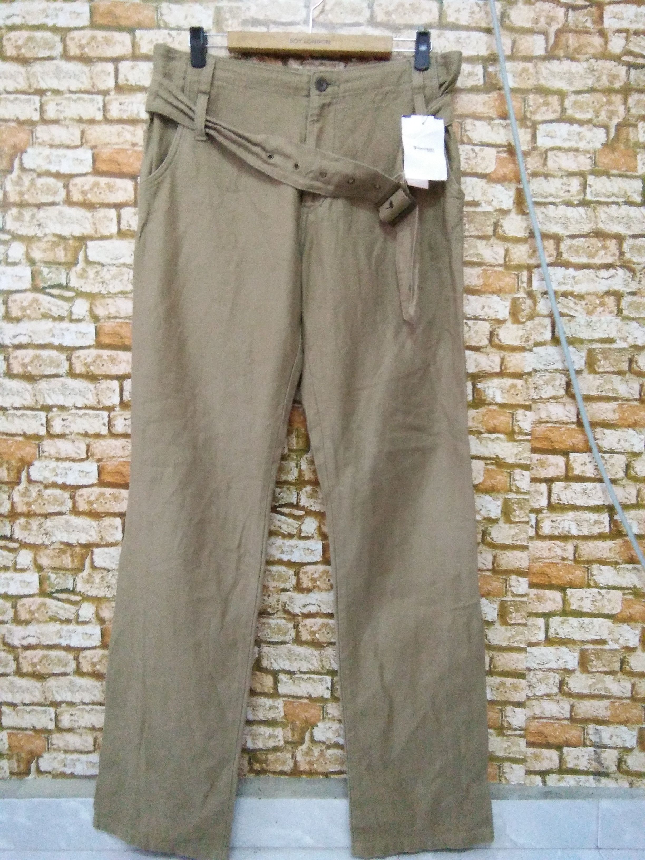 JOHN BULL JAPAN BONDAGE PANT WITH DOUBLE BELT (A748) W35