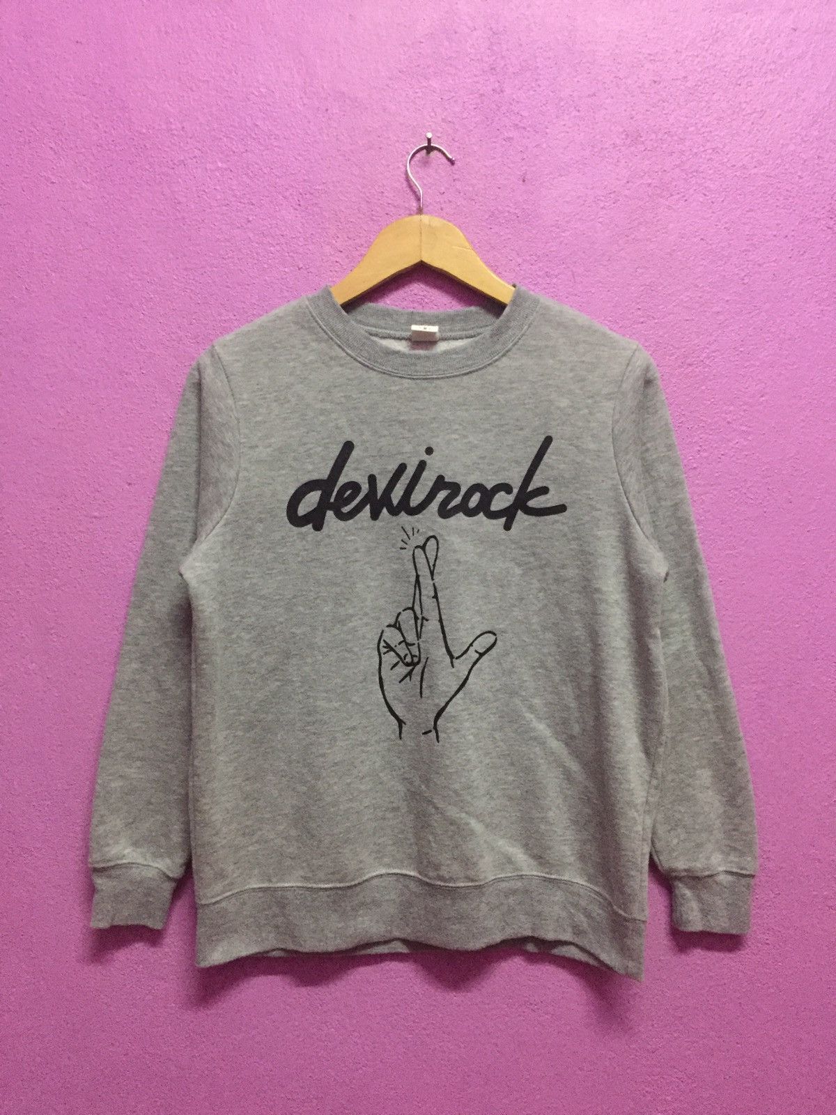 Japanese Brand Devirock Sweatshirts Size M Size US M / EU 48-50 / 2 - 1 Thumbnail