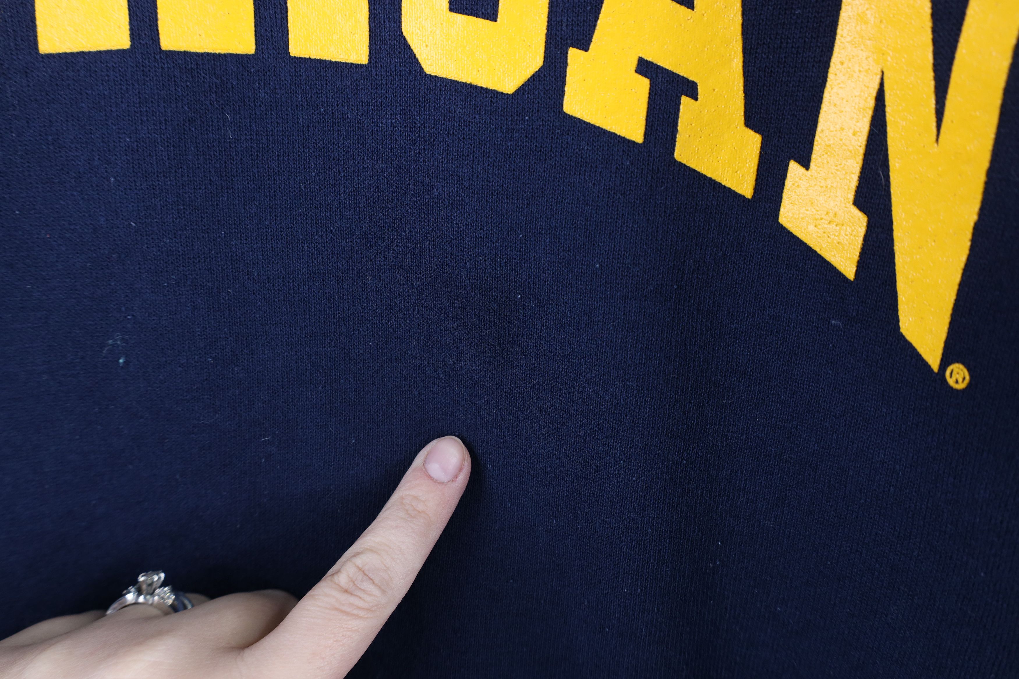 Russell Athletic Vintage Russell Athletic University of Michigan Sweatshirt Size US L / EU 52-54 / 3 - 7 Thumbnail