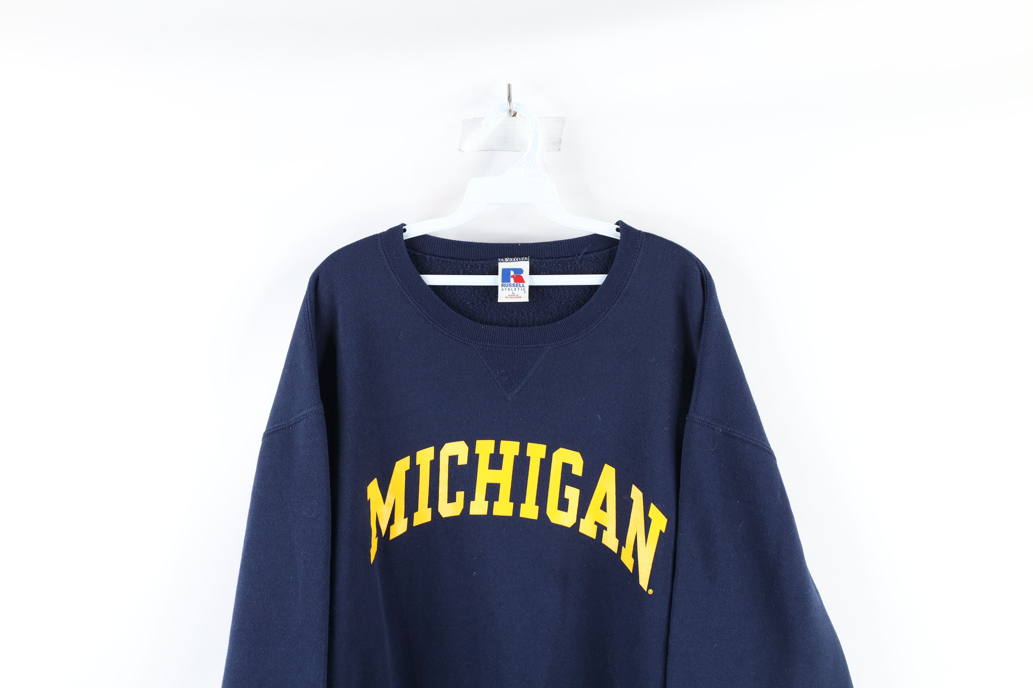 Russell Athletic Vintage Russell Athletic University of Michigan Sweatshirt Size US L / EU 52-54 / 3 - 2 Thumbnail