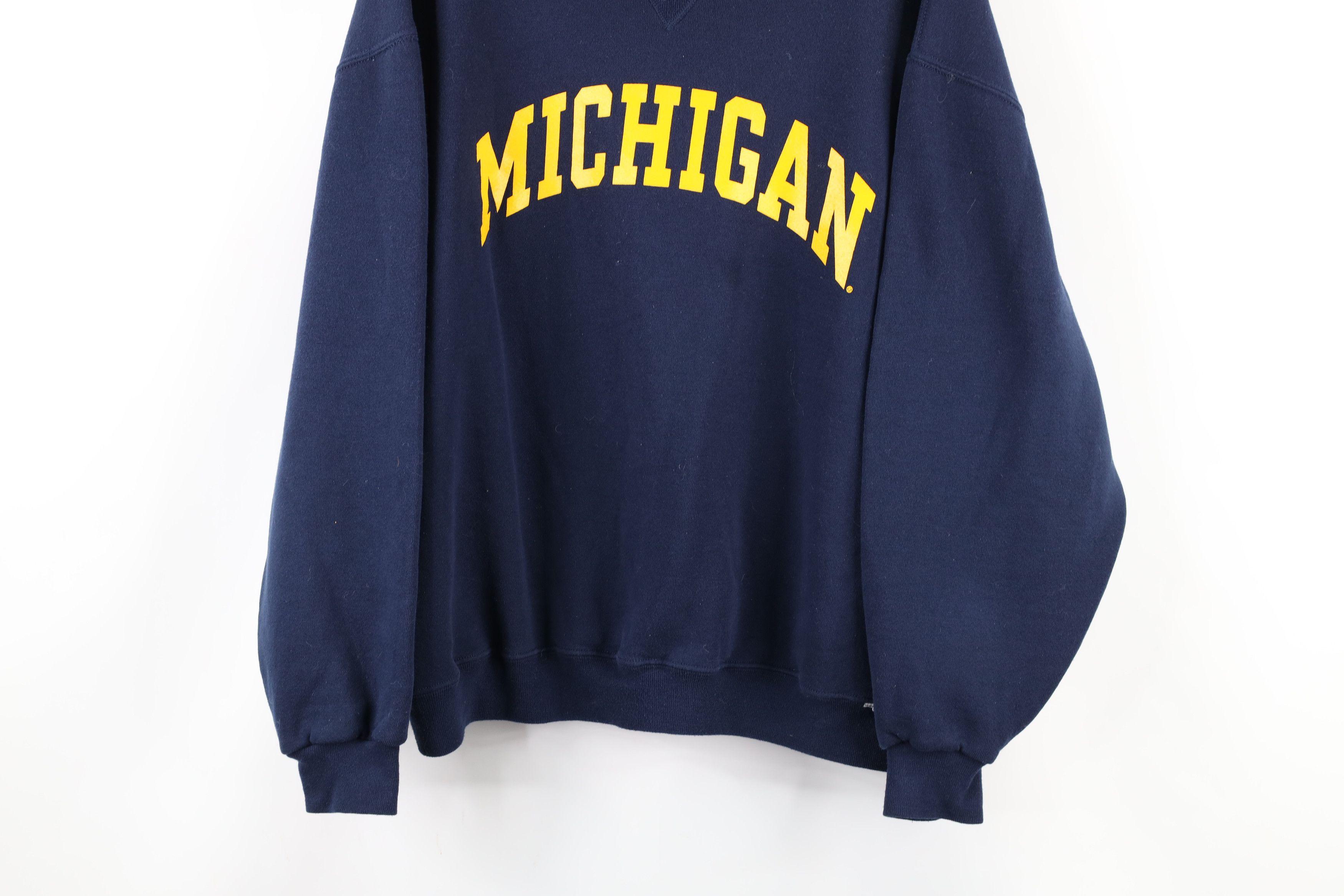 Russell Athletic Vintage Russell Athletic University of Michigan Sweatshirt Size US L / EU 52-54 / 3 - 3 Thumbnail