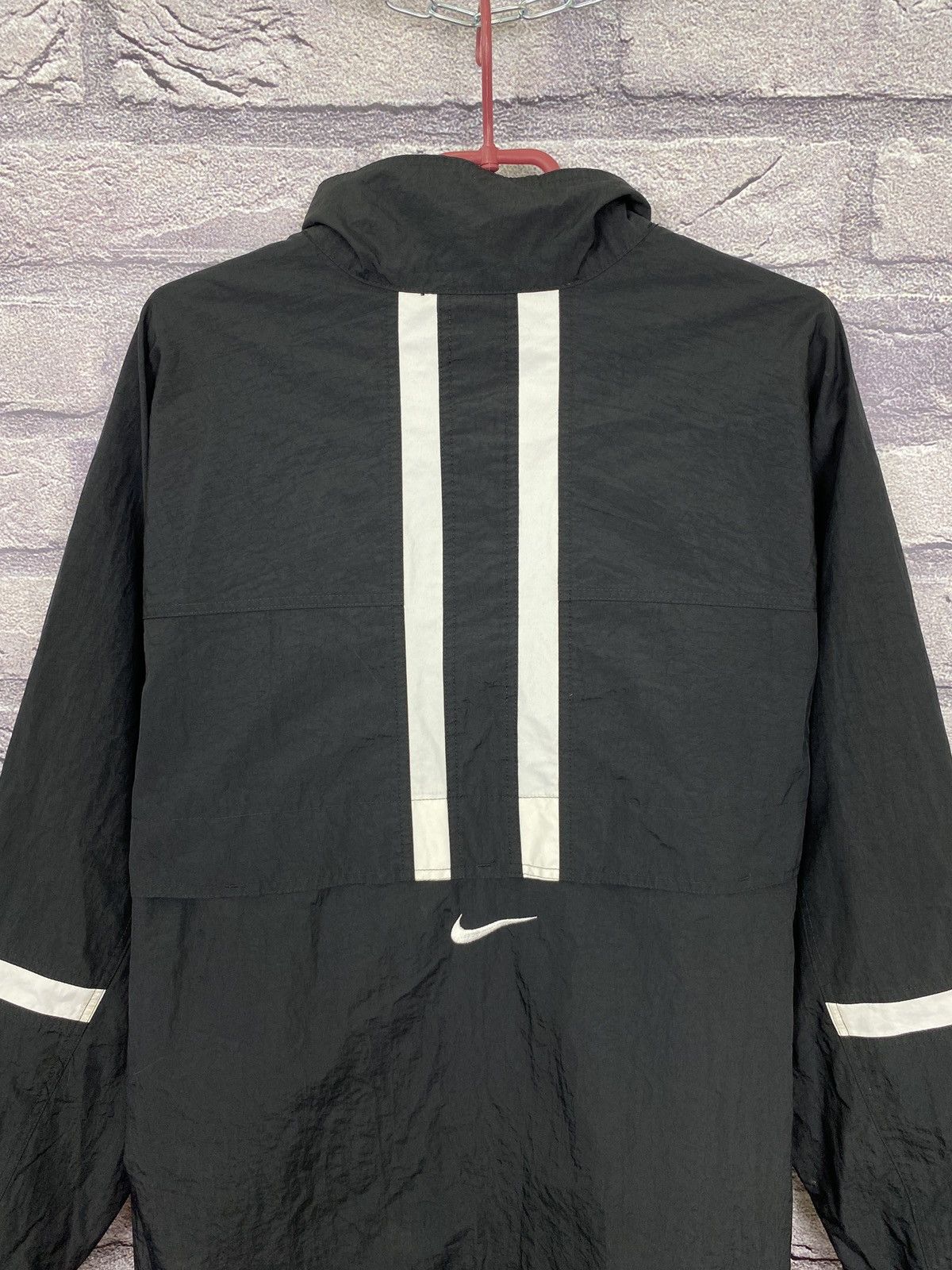 Other Vintage nylon anorak Nike swoosh logo y2k jacket hooded USA Size US XL / EU 56 / 4 - 18 Thumbnail