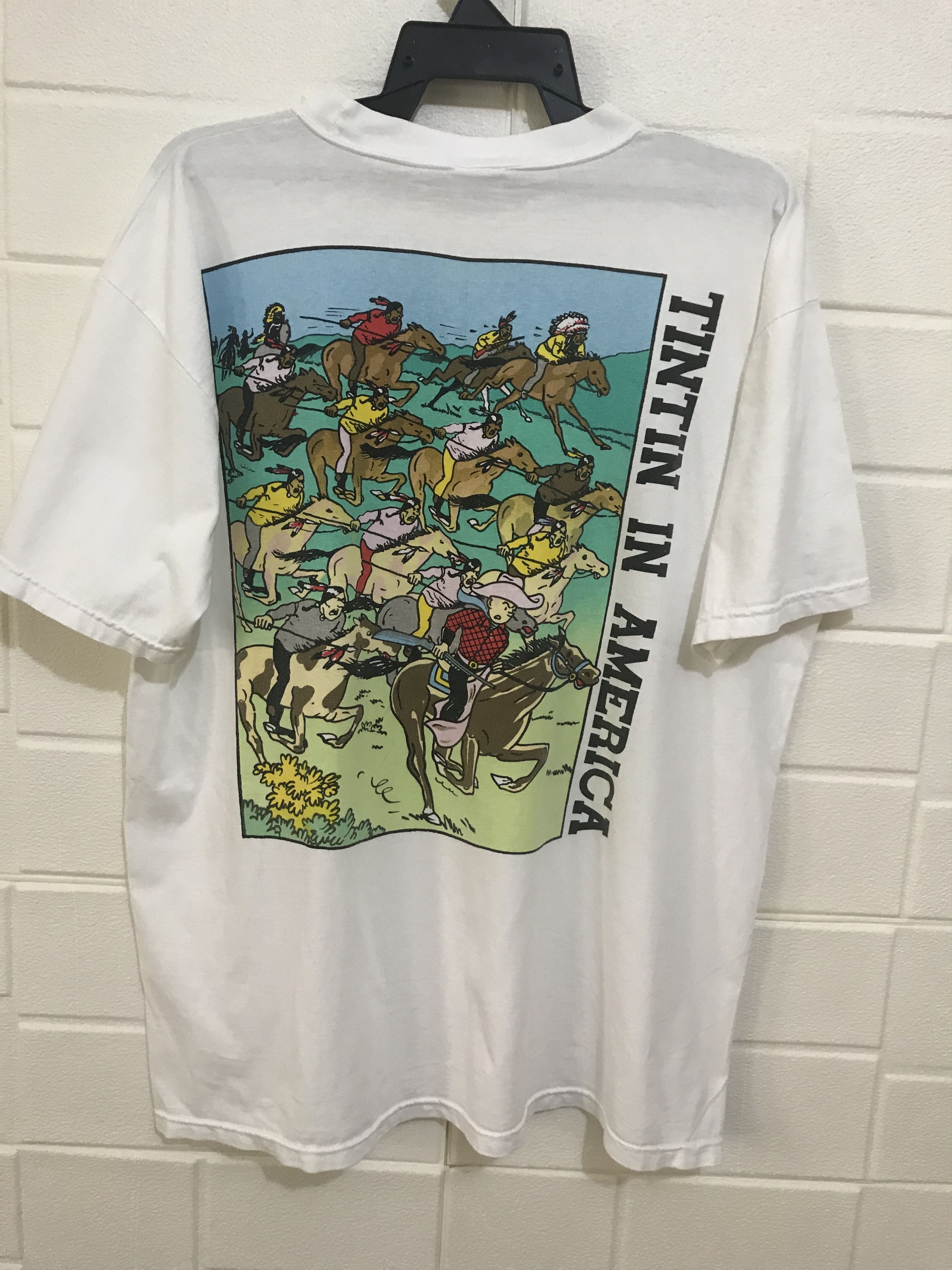 Cartoon Network Tintin Backhit print Size US XL / EU 56 / 4 - 1 Thumbnail