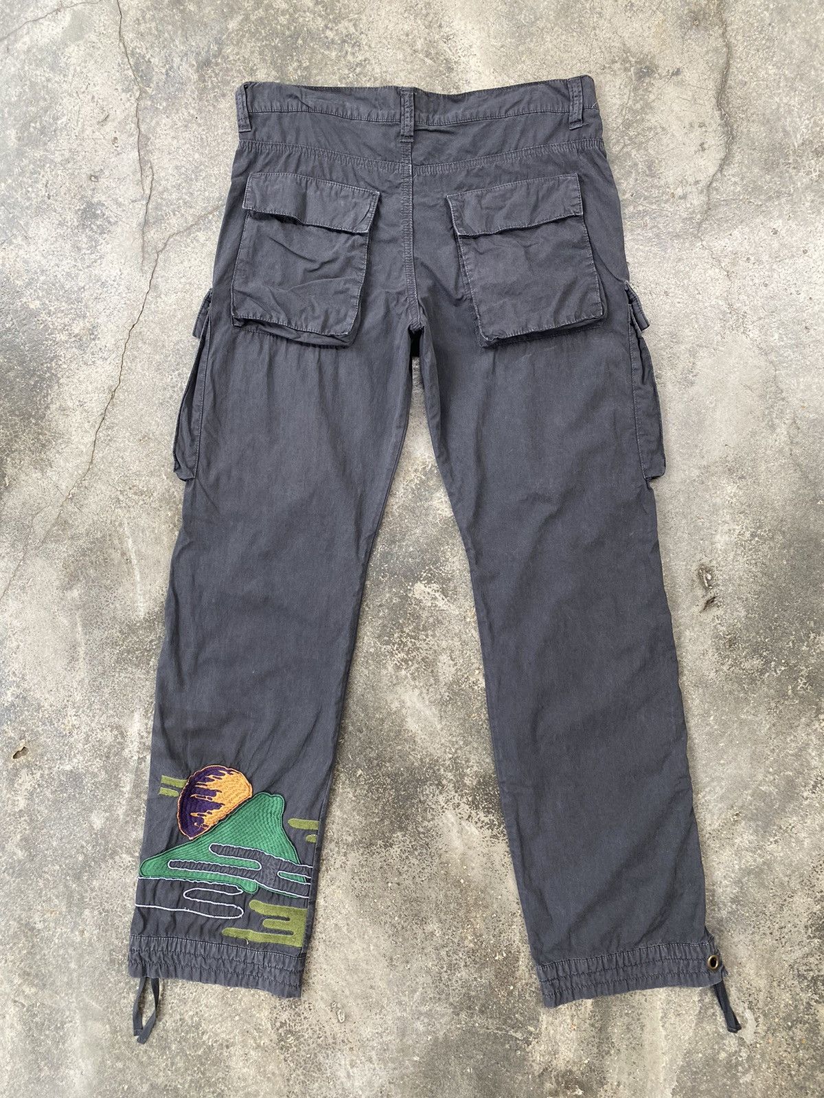 Japanese Brand Vintage Gemstone Printed Cargo Pants Size US 34 / EU 50 - 2 Thumbnail