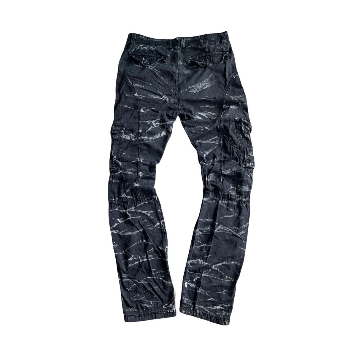 Japanese Brand Vintage B.D City Tactical Cargo Pants Camo Black ! Rare Size US 32 / EU 48 - 3 Thumbnail