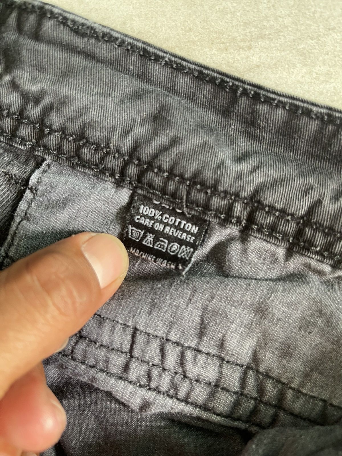 Japanese Brand Vintage B.D City Tactical Cargo Pants Camo Black ! Rare Size US 32 / EU 48 - 8 Thumbnail