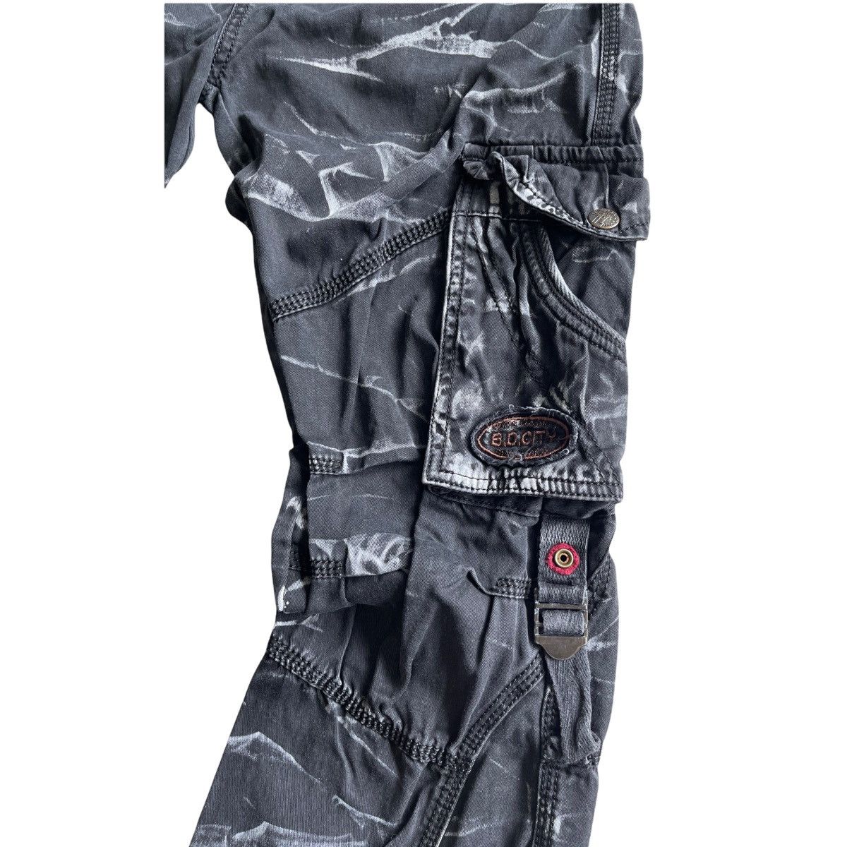 Japanese Brand Vintage B.D City Tactical Cargo Pants Camo Black ! Rare Size US 32 / EU 48 - 4 Thumbnail