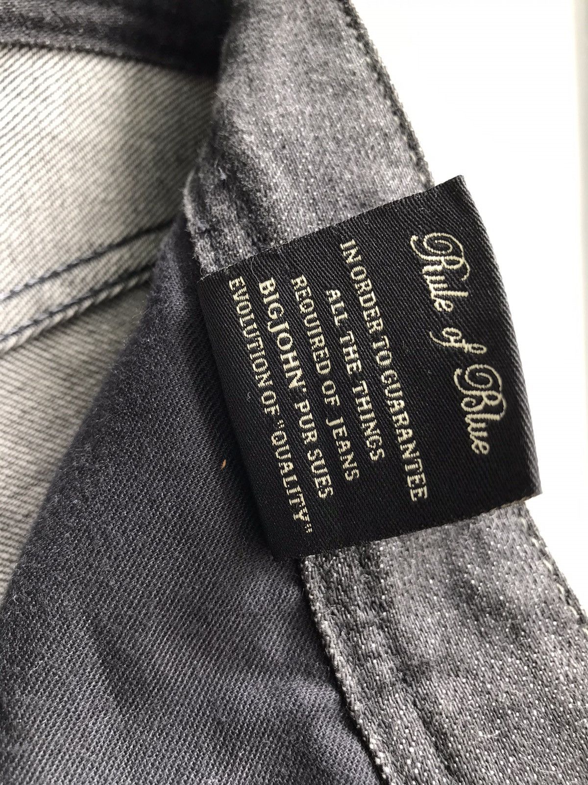Big John Big John The Tailored Two Tone Sided Flare Denim Jeans Size US 32 / EU 48 - 9 Thumbnail