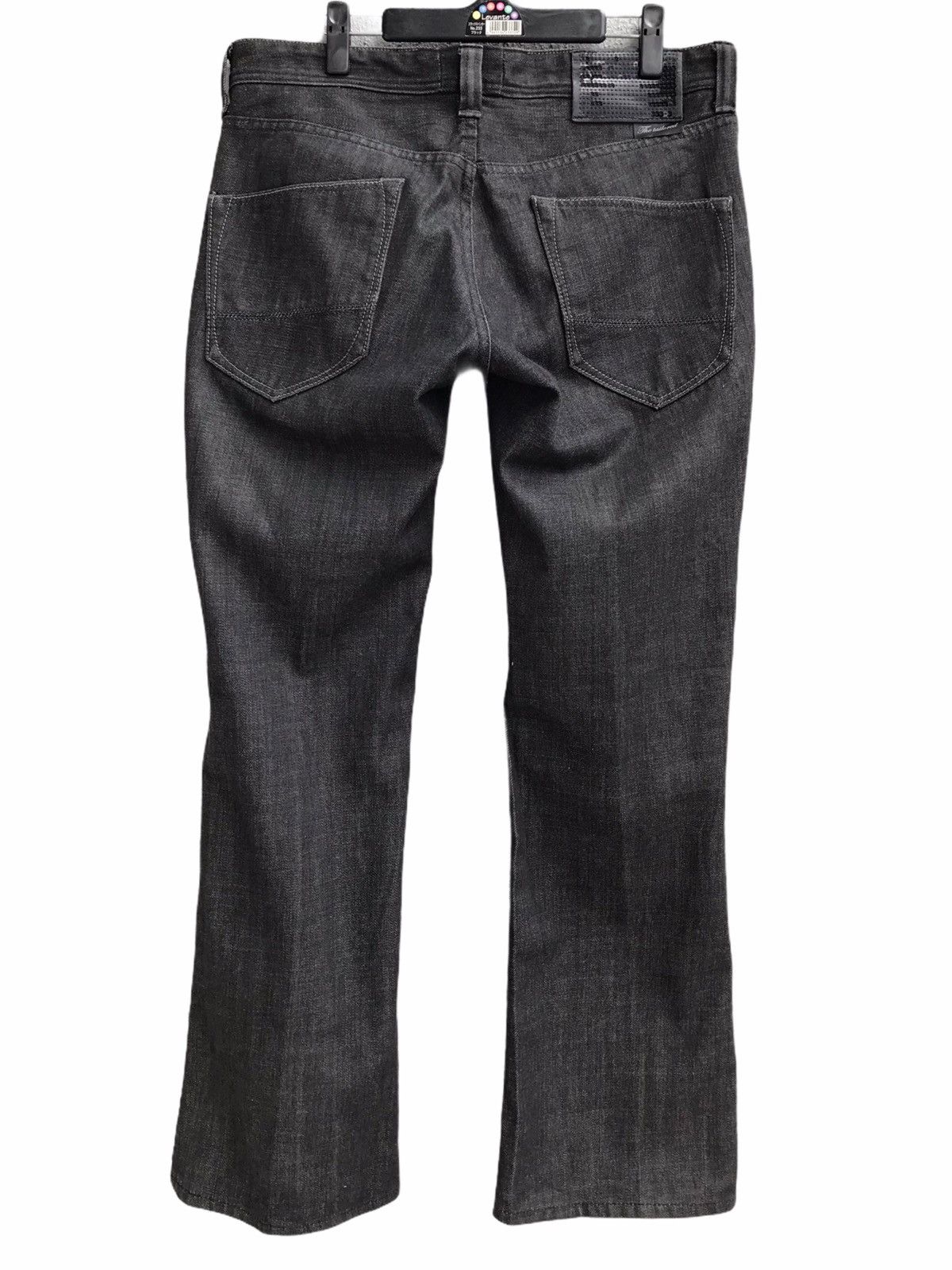 Big John Big John The Tailored Two Tone Sided Flare Denim Jeans Size US 32 / EU 48 - 3 Thumbnail