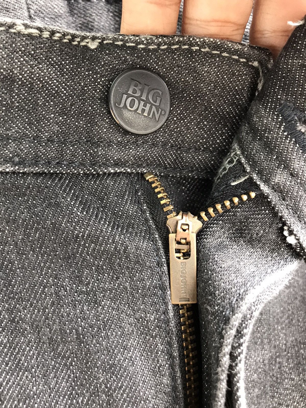 Big John Big John The Tailored Two Tone Sided Flare Denim Jeans Size US 32 / EU 48 - 7 Thumbnail