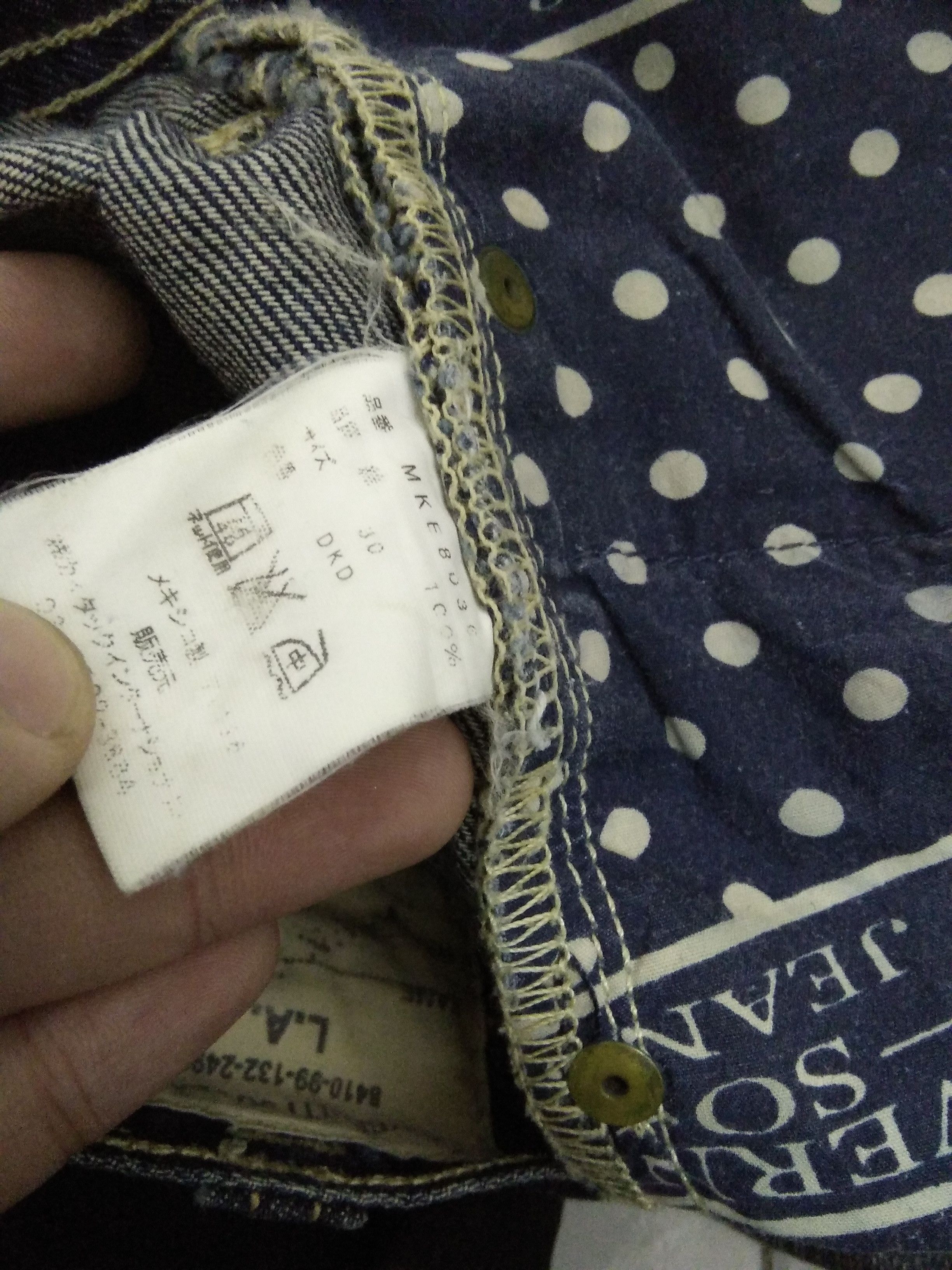 Ben Taverniti Unravel Project TAVERNITI DISTRESSED ROBIN DENIM LOS ANGELES (A771) w31 Size US 31 - 13 Thumbnail