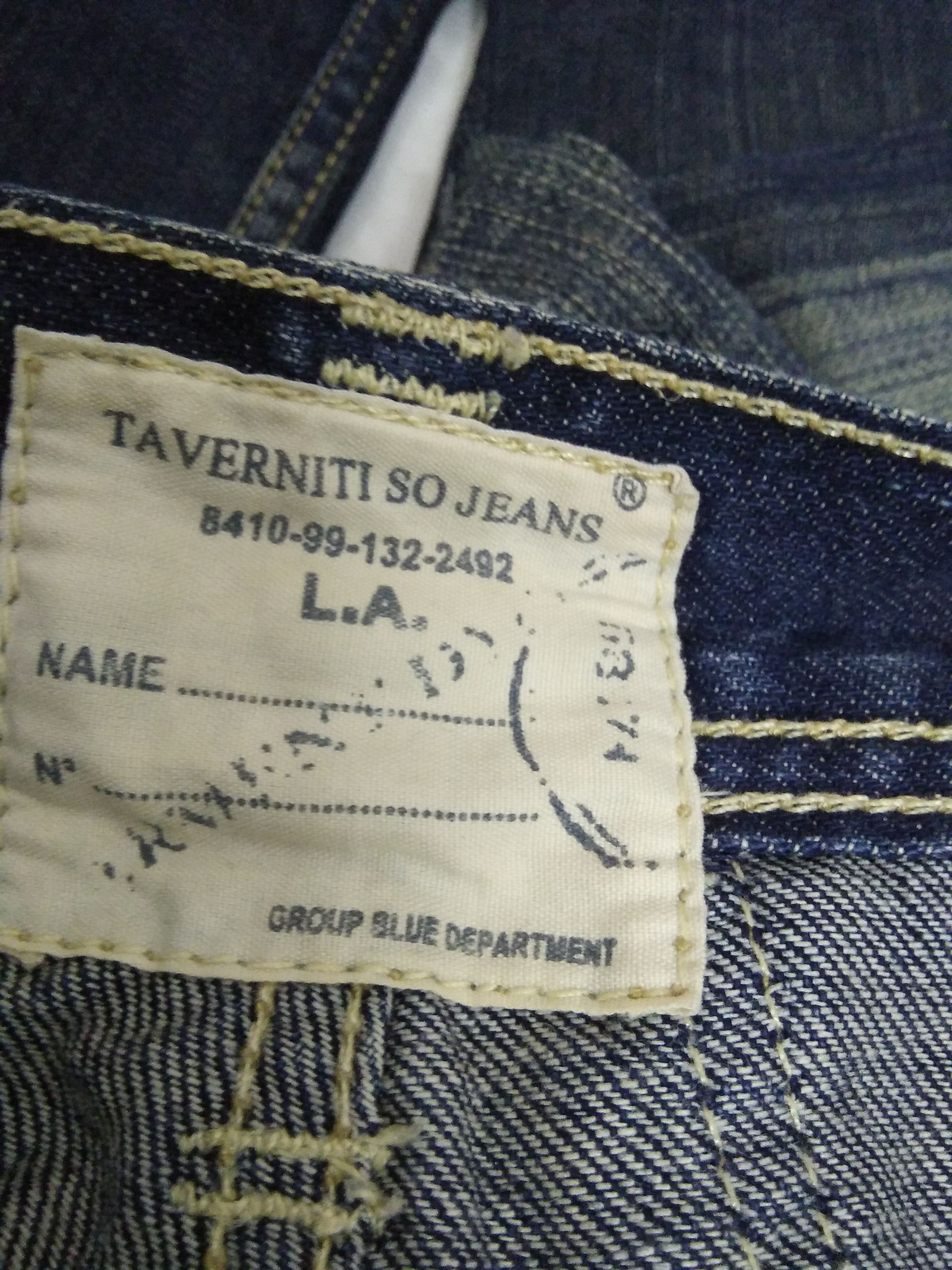 Ben Taverniti Unravel Project TAVERNITI DISTRESSED ROBIN DENIM LOS ANGELES (A771) w31 Size US 31 - 9 Thumbnail