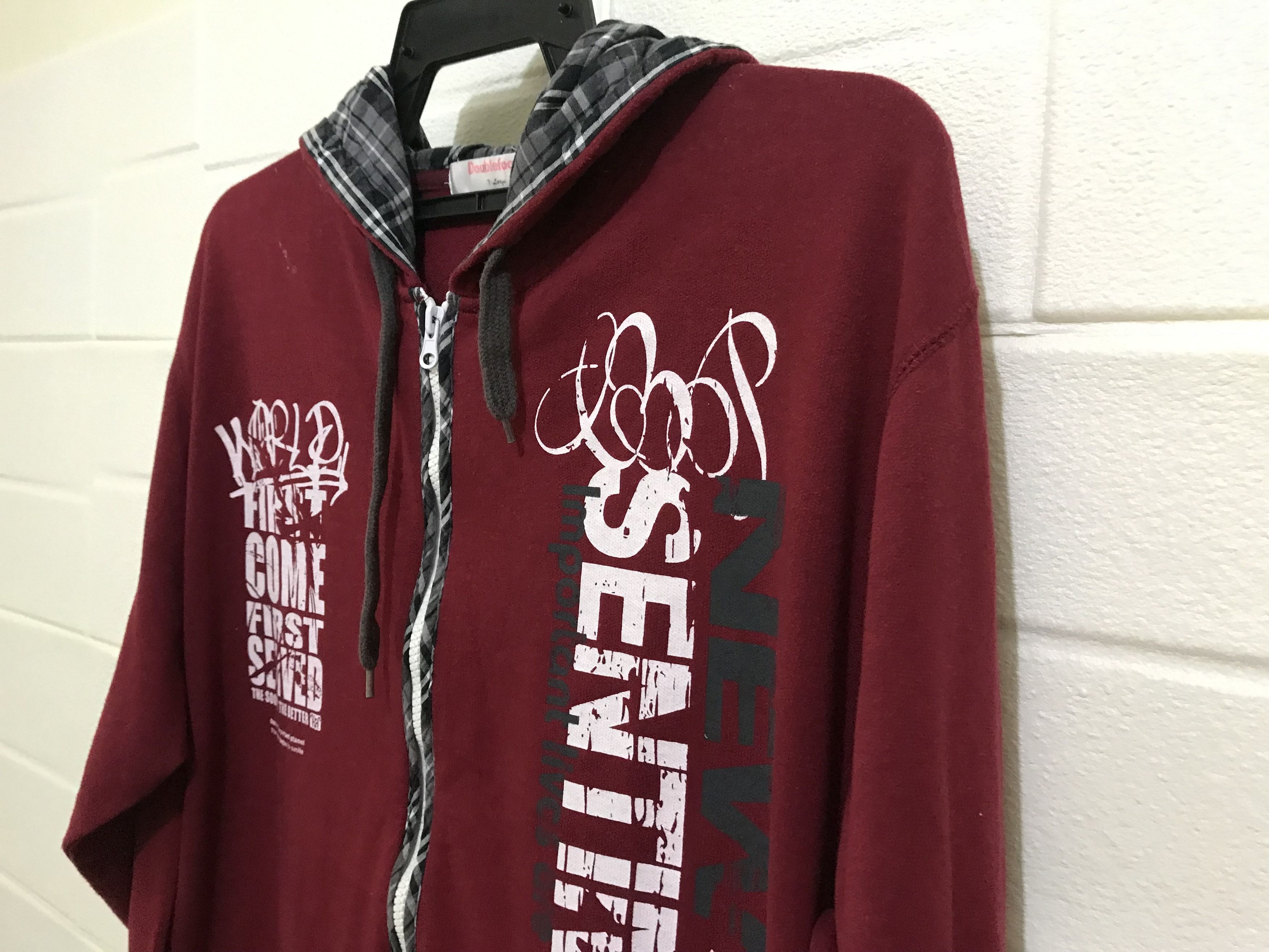 Other Double Focus Maroon Hoodie Size US L / EU 52-54 / 3 - 6 Thumbnail