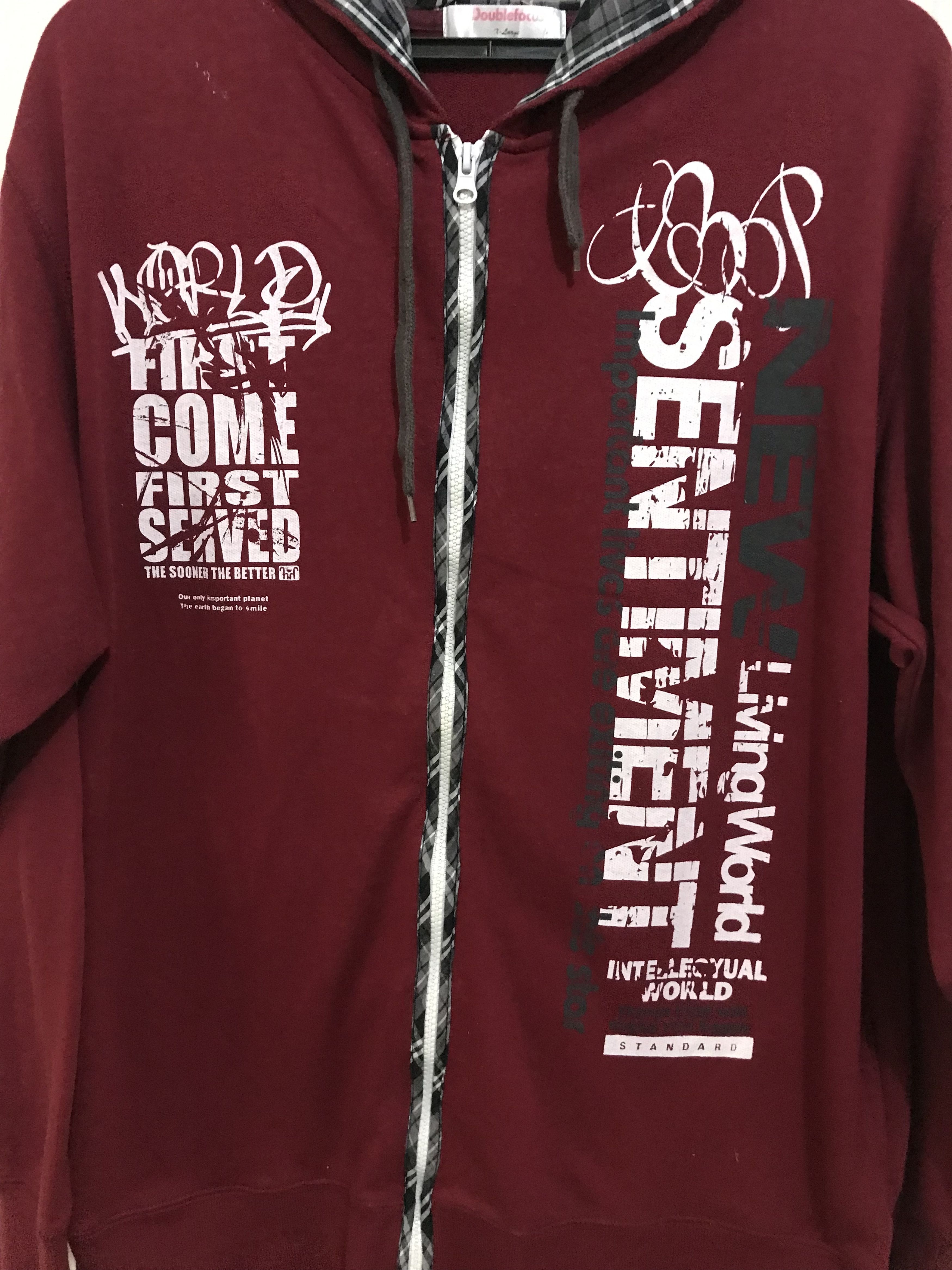 Other Double Focus Maroon Hoodie Size US L / EU 52-54 / 3 - 8 Thumbnail