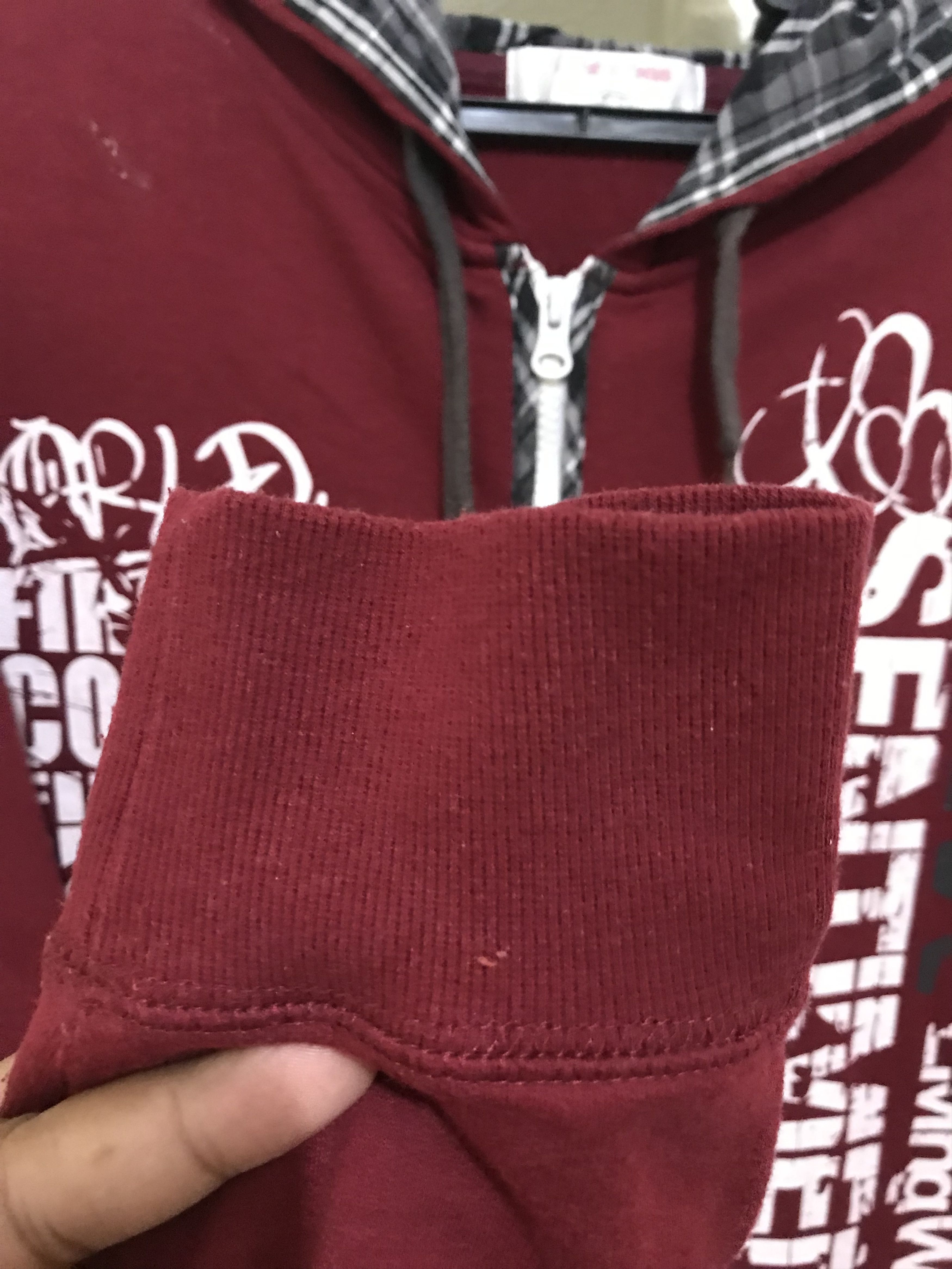 Other Double Focus Maroon Hoodie Size US L / EU 52-54 / 3 - 3 Thumbnail