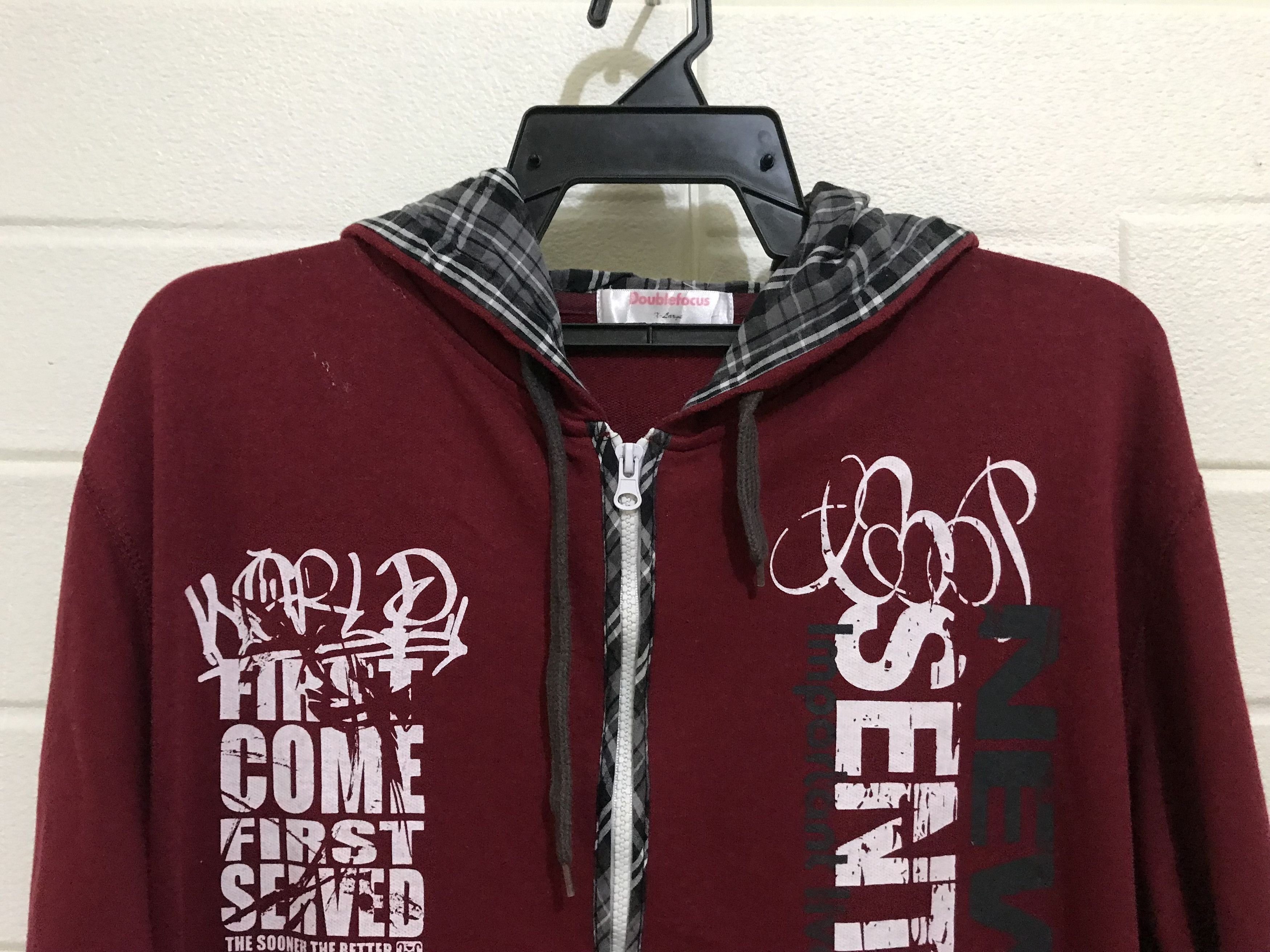 Other Double Focus Maroon Hoodie Size US L / EU 52-54 / 3 - 5 Thumbnail