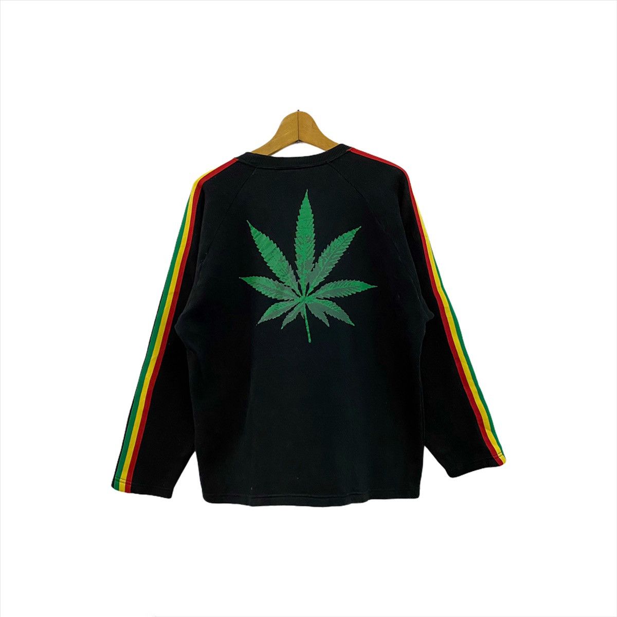 Bob Marley × Japanese Brand RASTA ART OF CANNABIS LONG SLEEVE SHIRT Size US M / EU 48-50 / 2 - 3 Thumbnail