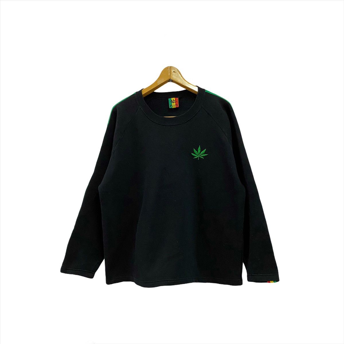 Bob Marley × Japanese Brand RASTA ART OF CANNABIS LONG SLEEVE SHIRT Size US M / EU 48-50 / 2 - 2 Thumbnail