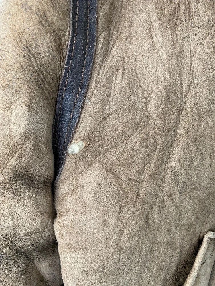 Vintage VINTAGE B3 DISTRESSED MILITARY US ARMY AIR FORCE SHEEP SKIN Size US M / EU 48-50 / 2 - 11 Thumbnail
