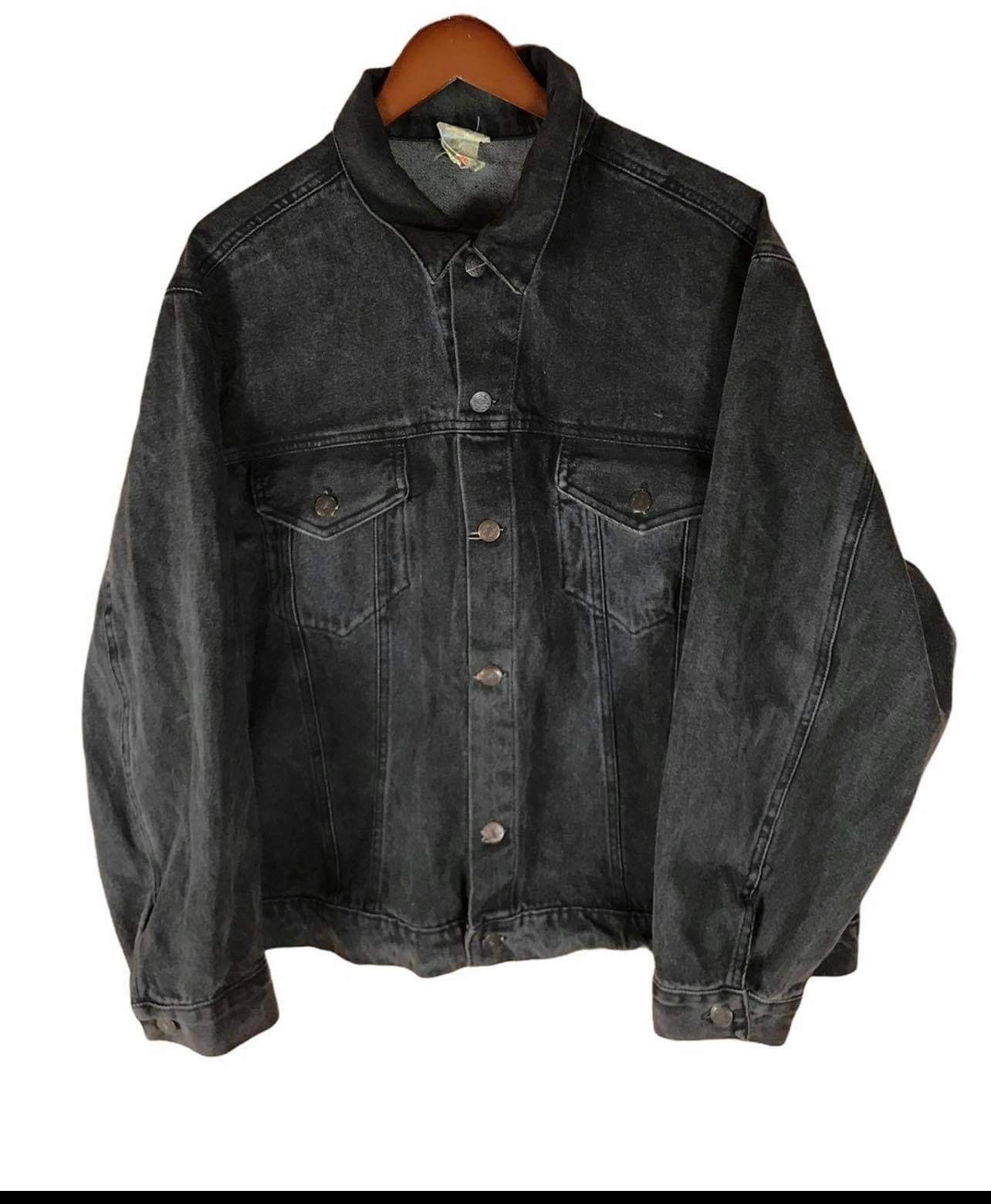 Vintage 🔥RARE VTG DICK TRACY MOVIE DENIM TRUCKERS JACKET Size US XL / EU 56 / 4 - 2 Thumbnail