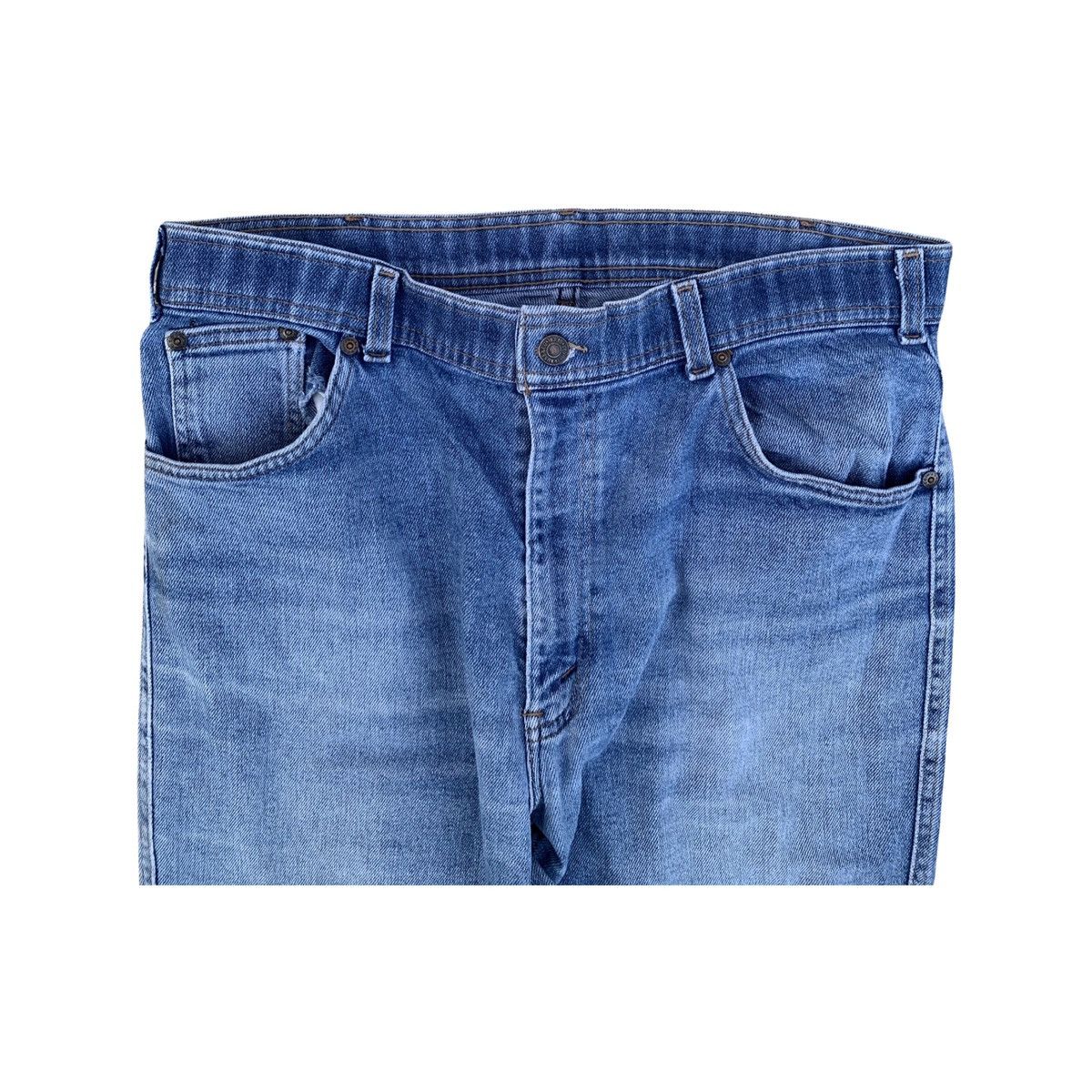Levi's × Levi's Vintage Clothing × Vintage Vintage 80a Levis Jeans Orange Tab Denim Distressed Size US 34 / EU 50 - 6 Thumbnail