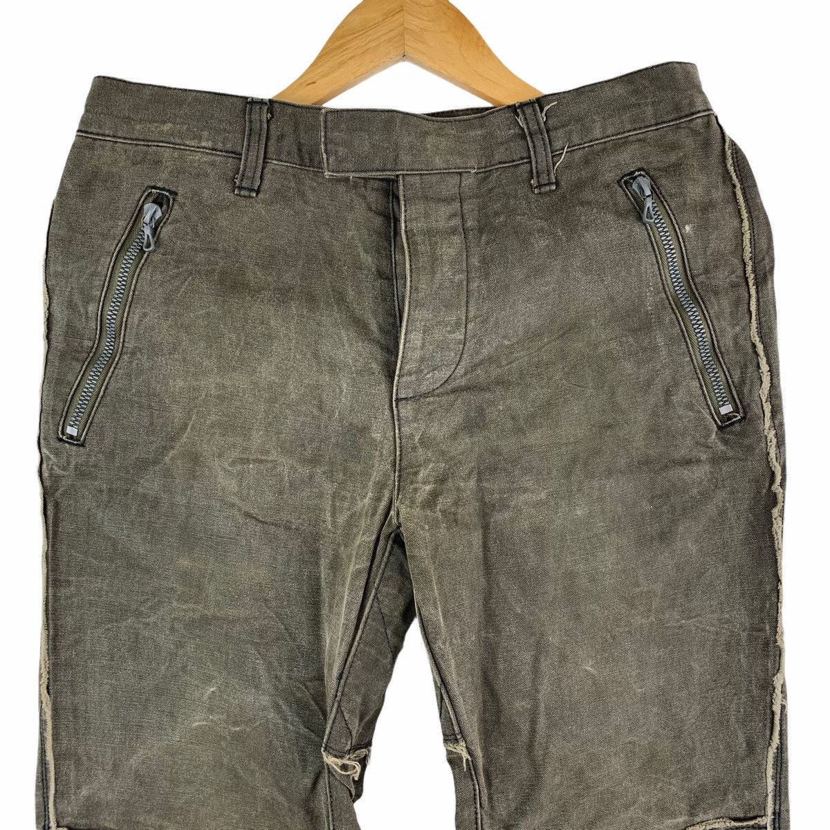 RIPVANWINKLE VINTAGE RIP VAN WINKLE DISTRESSED MADE IN JAPAN ARMY PANTS Size US 32 / EU 48 - 2 Thumbnail