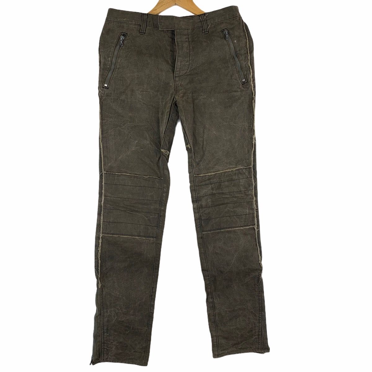 RIPVANWINKLE VINTAGE RIP VAN WINKLE DISTRESSED MADE IN JAPAN ARMY PANTS Size US 32 / EU 48 - 1 Thumbnail