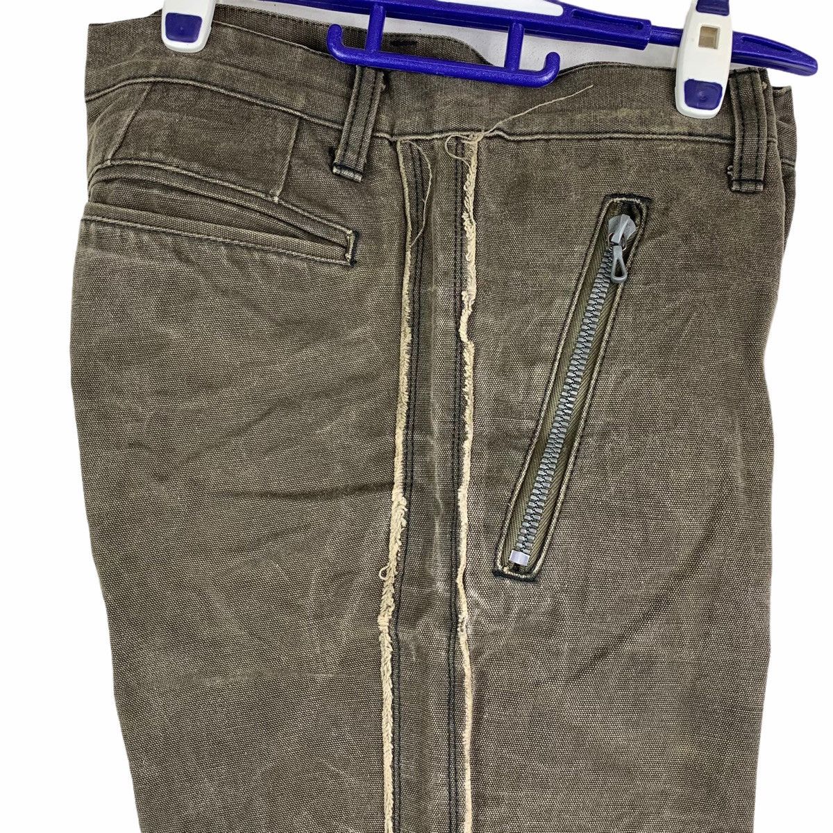 RIPVANWINKLE VINTAGE RIP VAN WINKLE DISTRESSED MADE IN JAPAN ARMY PANTS Size US 32 / EU 48 - 6 Thumbnail
