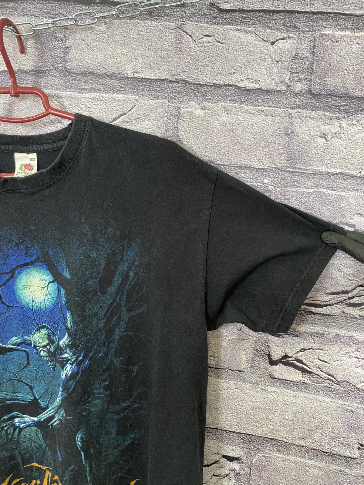 Band Tees Vintage multi logo Iron Maiden T-shirt 2011 Tour band y2k Size US M / EU 48-50 / 2 - 5 Thumbnail