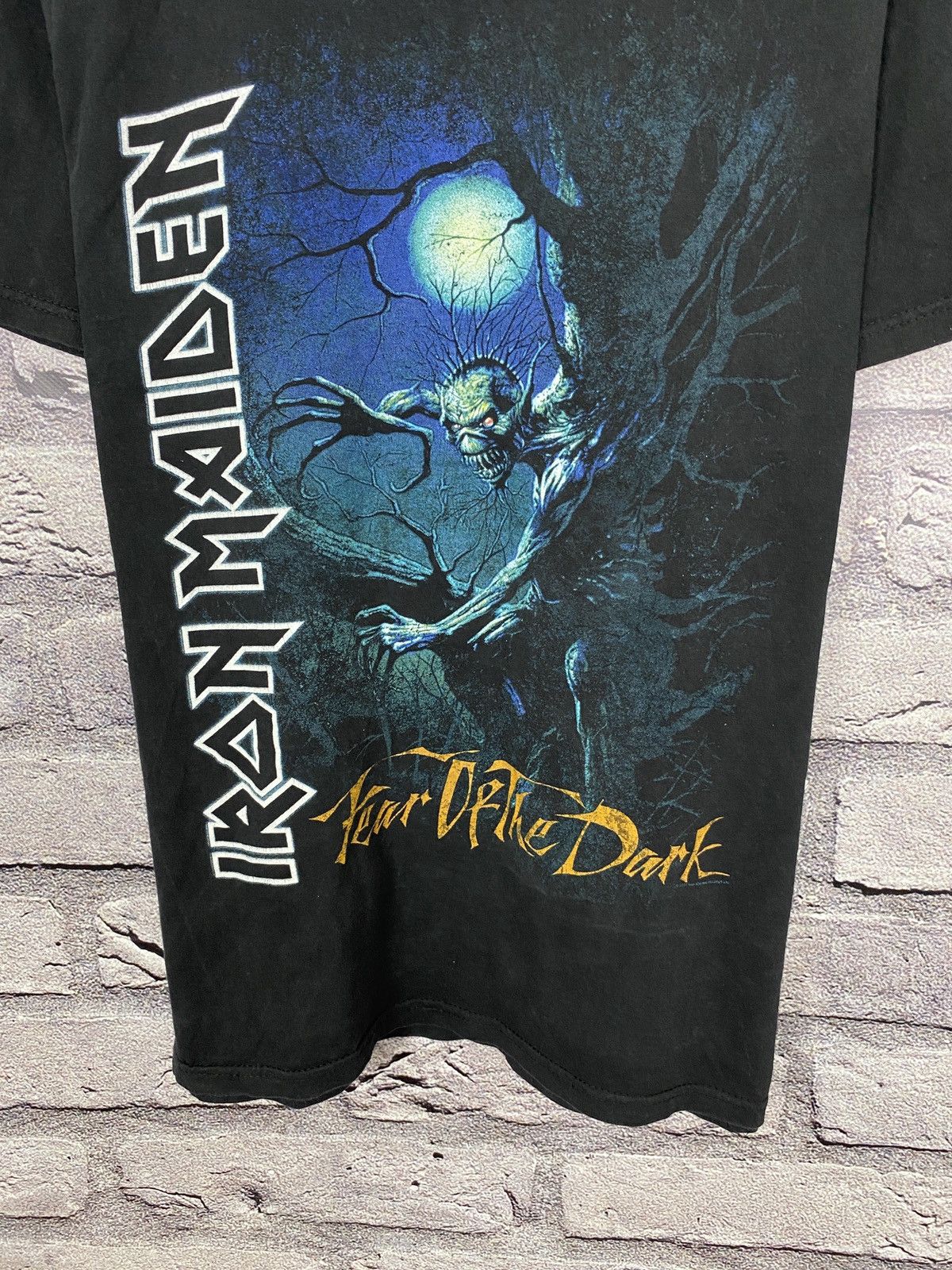 Band Tees Vintage multi logo Iron Maiden T-shirt 2011 Tour band y2k Size US M / EU 48-50 / 2 - 2 Thumbnail
