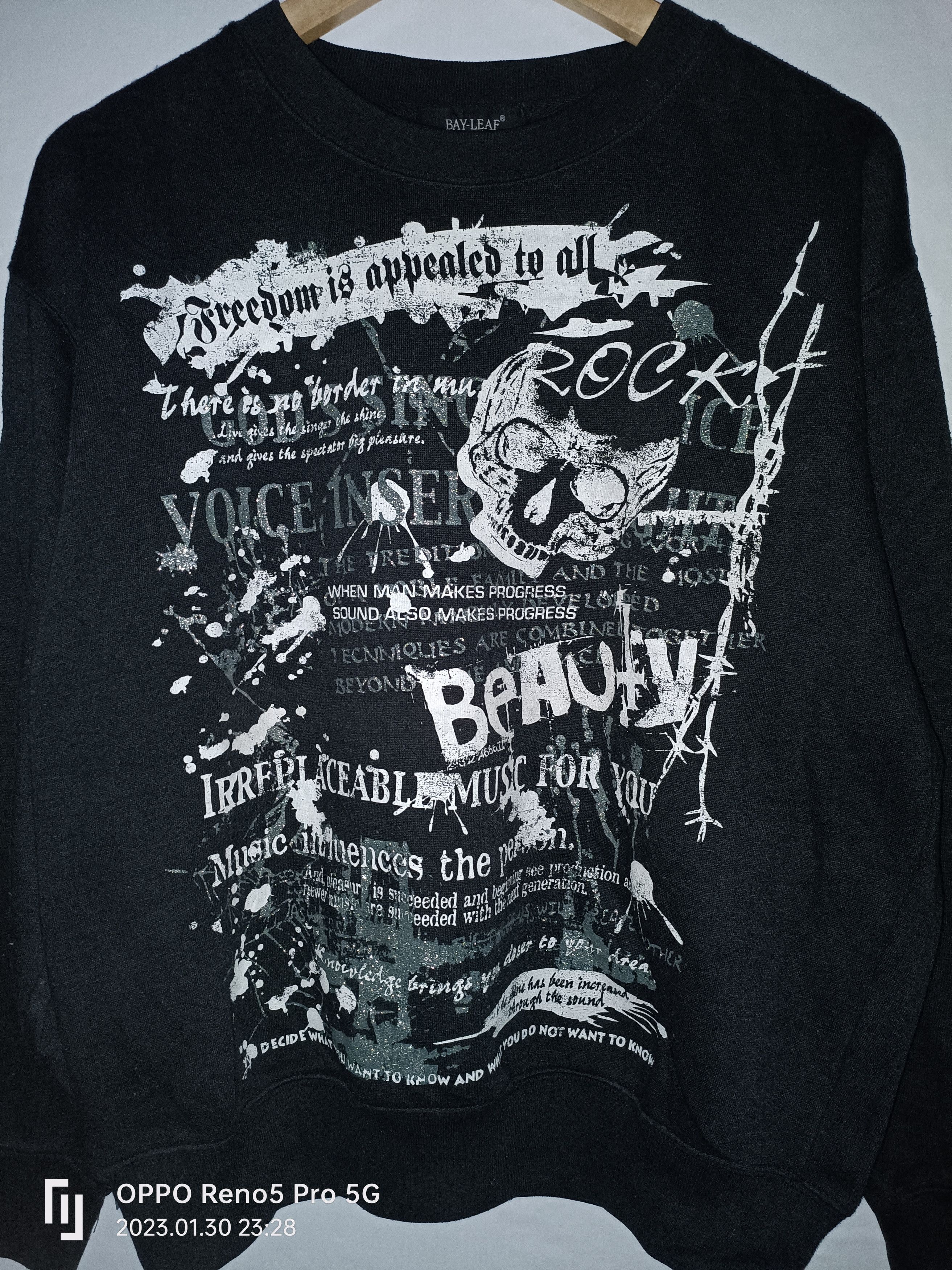 Band Tees × Japanese Brand × Vintage Vintage Sweatshirts Nice Designer Band Tees Size US M / EU 48-50 / 2 - 5 Thumbnail