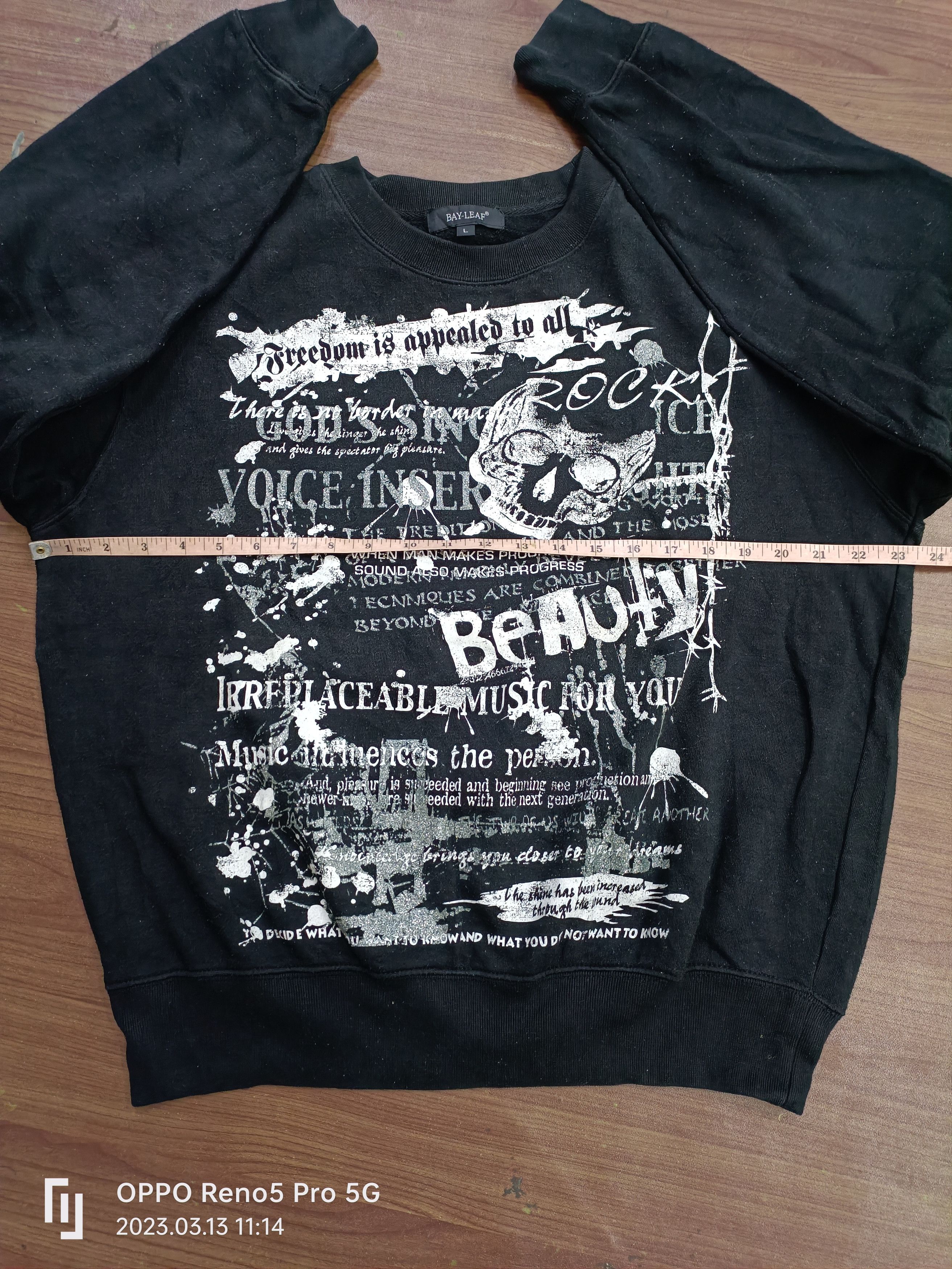 Band Tees × Japanese Brand × Vintage Vintage Sweatshirts Nice Designer Band Tees Size US M / EU 48-50 / 2 - 7 Thumbnail