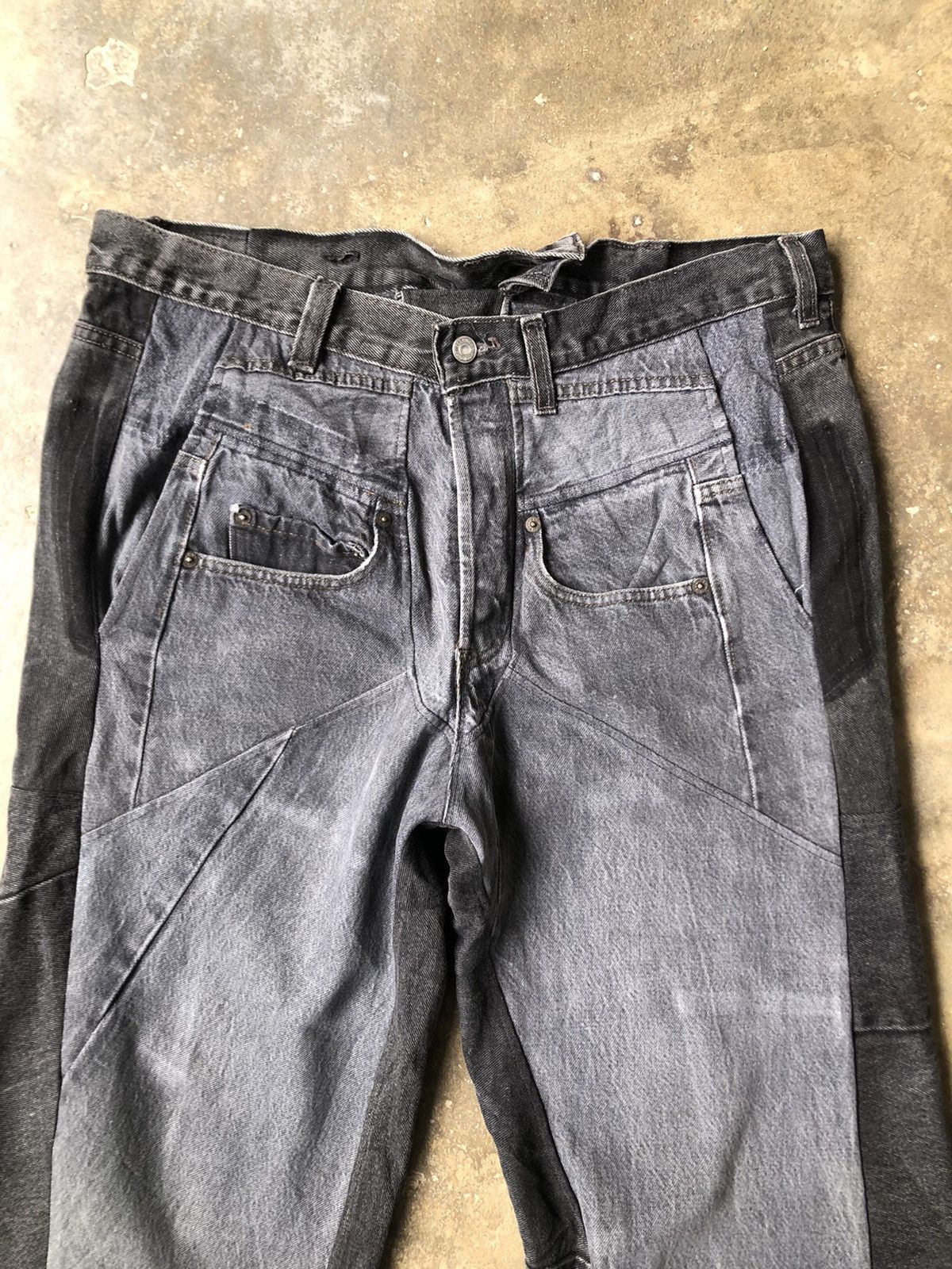 Levi's Rare Levis Hybrid Multipocket Baggy Denim Pants Size US 38 / EU 54 - 3 Thumbnail