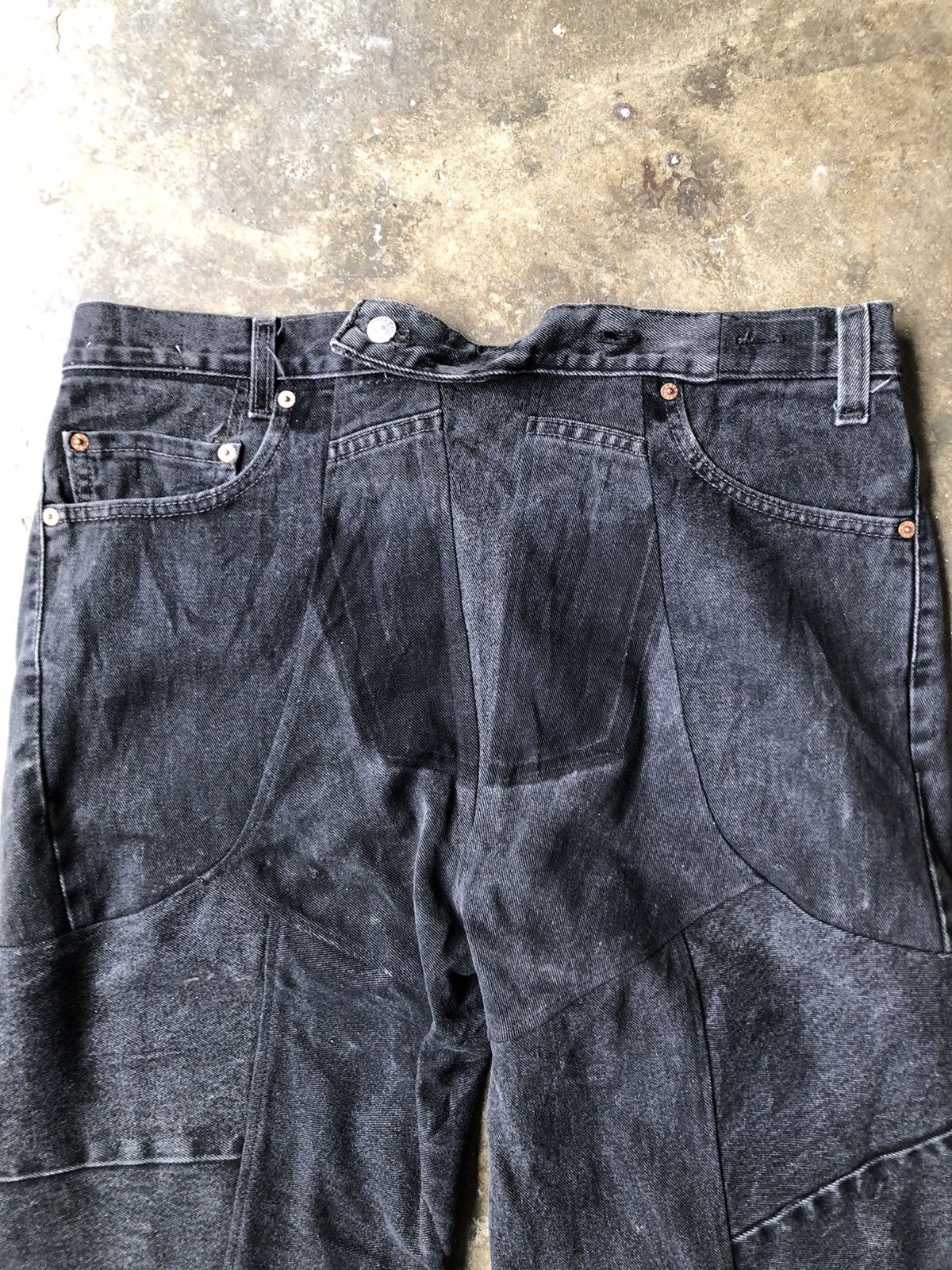 Levi's Rare Levis Hybrid Multipocket Baggy Denim Pants Size US 38 / EU 54 - 4 Thumbnail