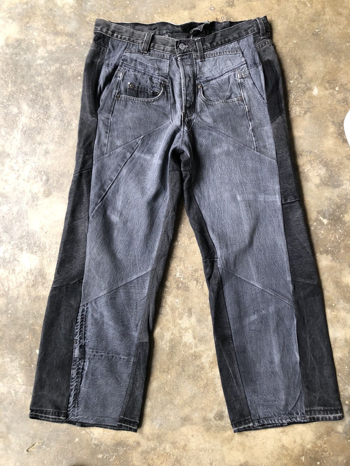 Levi's Rare Levis Hybrid Multipocket Baggy Denim Pants Size US 38 / EU 54 - 1 Thumbnail