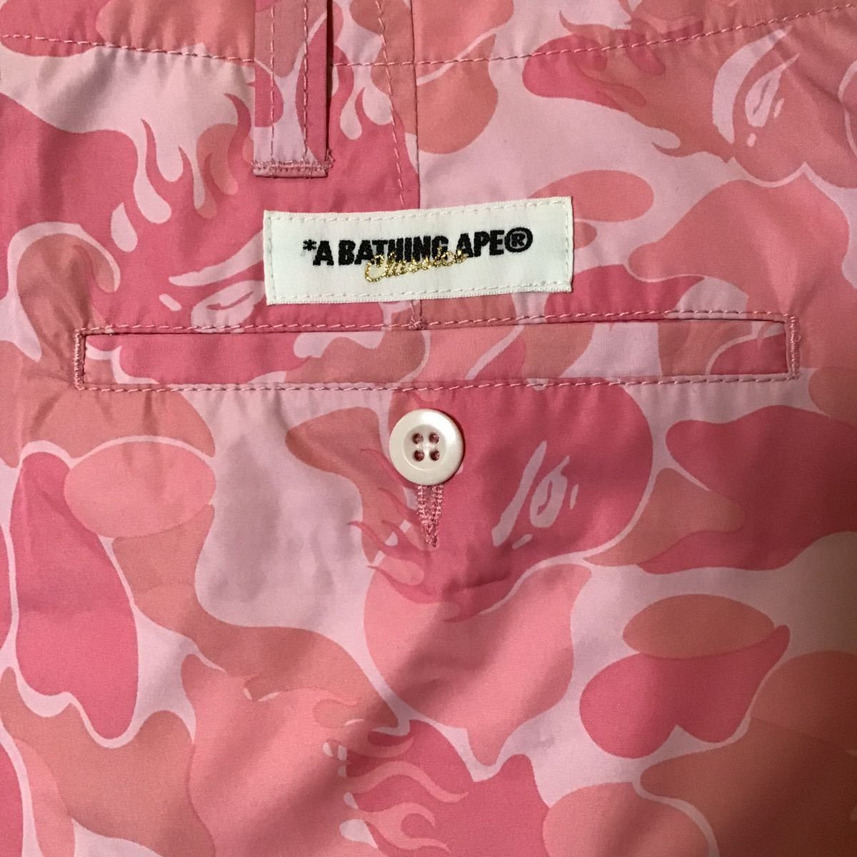 Bape Fire camo pink nylon shorts BAPE flame a bathing ape ★size M Size US 32 / EU 48 - 5 Thumbnail
