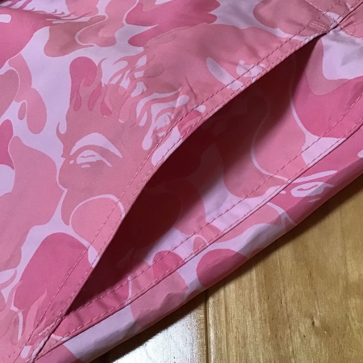 Bape Fire camo pink nylon shorts BAPE flame a bathing ape ★size M Size US 32 / EU 48 - 4 Thumbnail