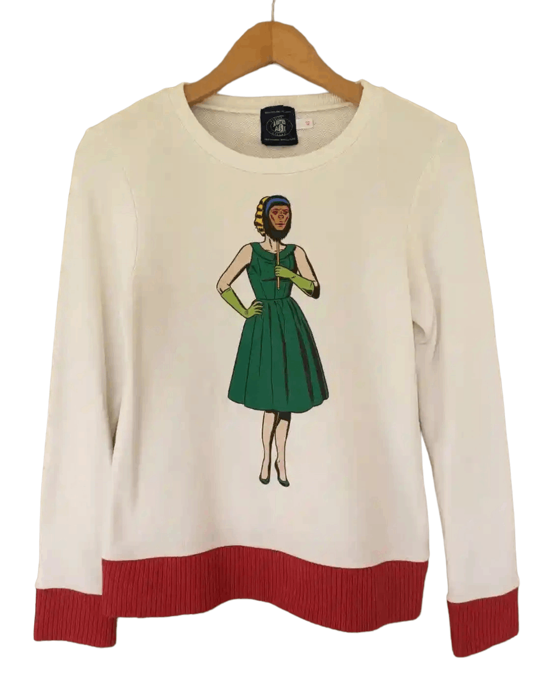Bape Ladies Of Bape Crewneck Size XS / US 0-2 / IT 36-38 - 1 Thumbnail