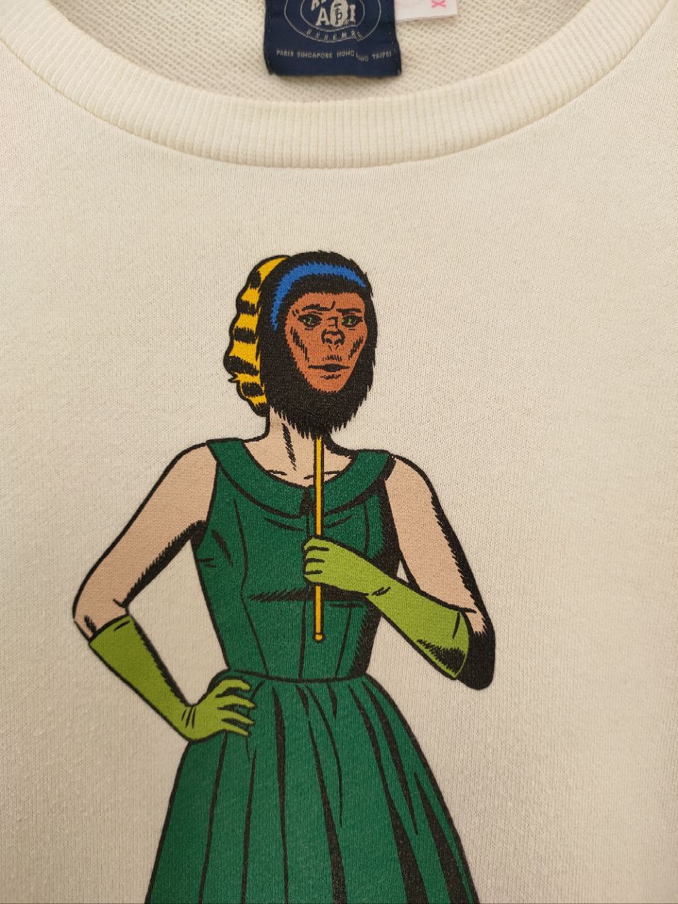 Bape Ladies Of Bape Crewneck Size XS / US 0-2 / IT 36-38 - 3 Thumbnail